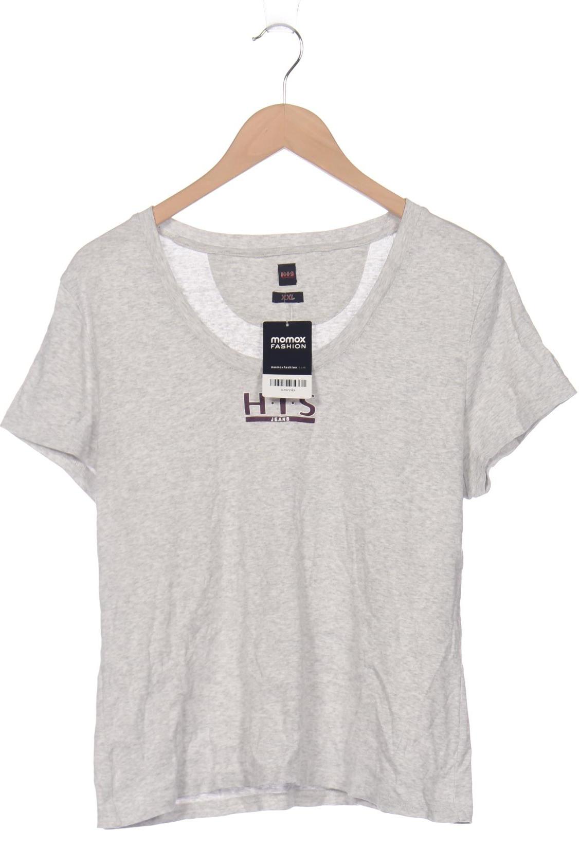 Thumbnail - H.i.s Damen T-Shirt, grau, Gr. 46
