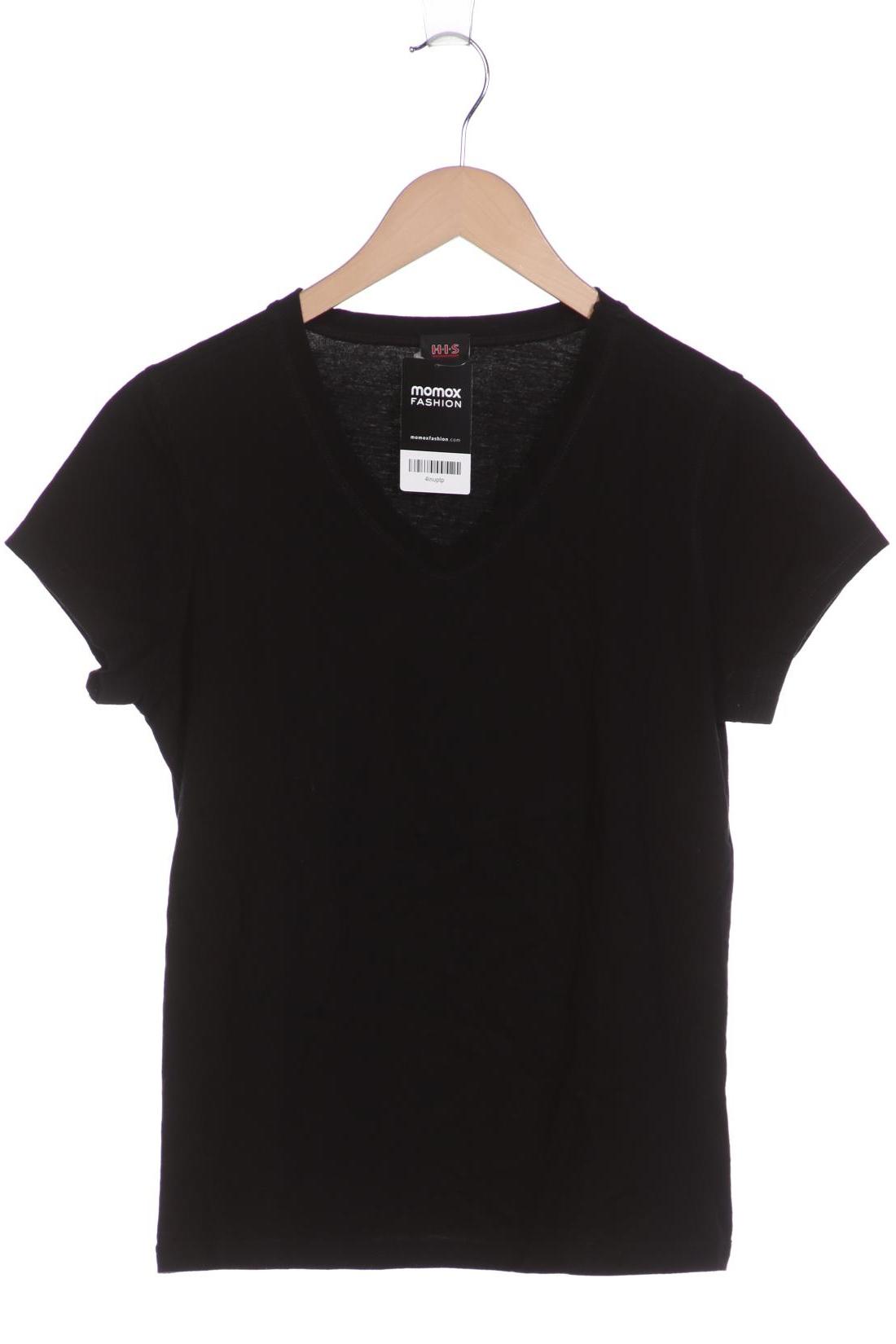 

H.i.s Damen T-Shirt, schwarz, Gr. 40