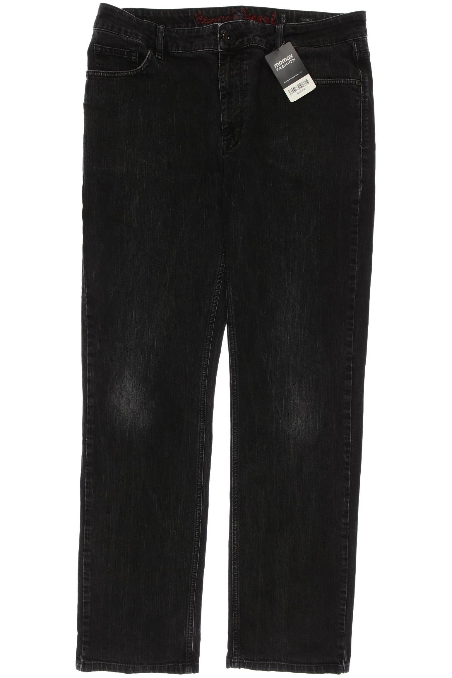 

H.I.S Herren Jeans, schwarz