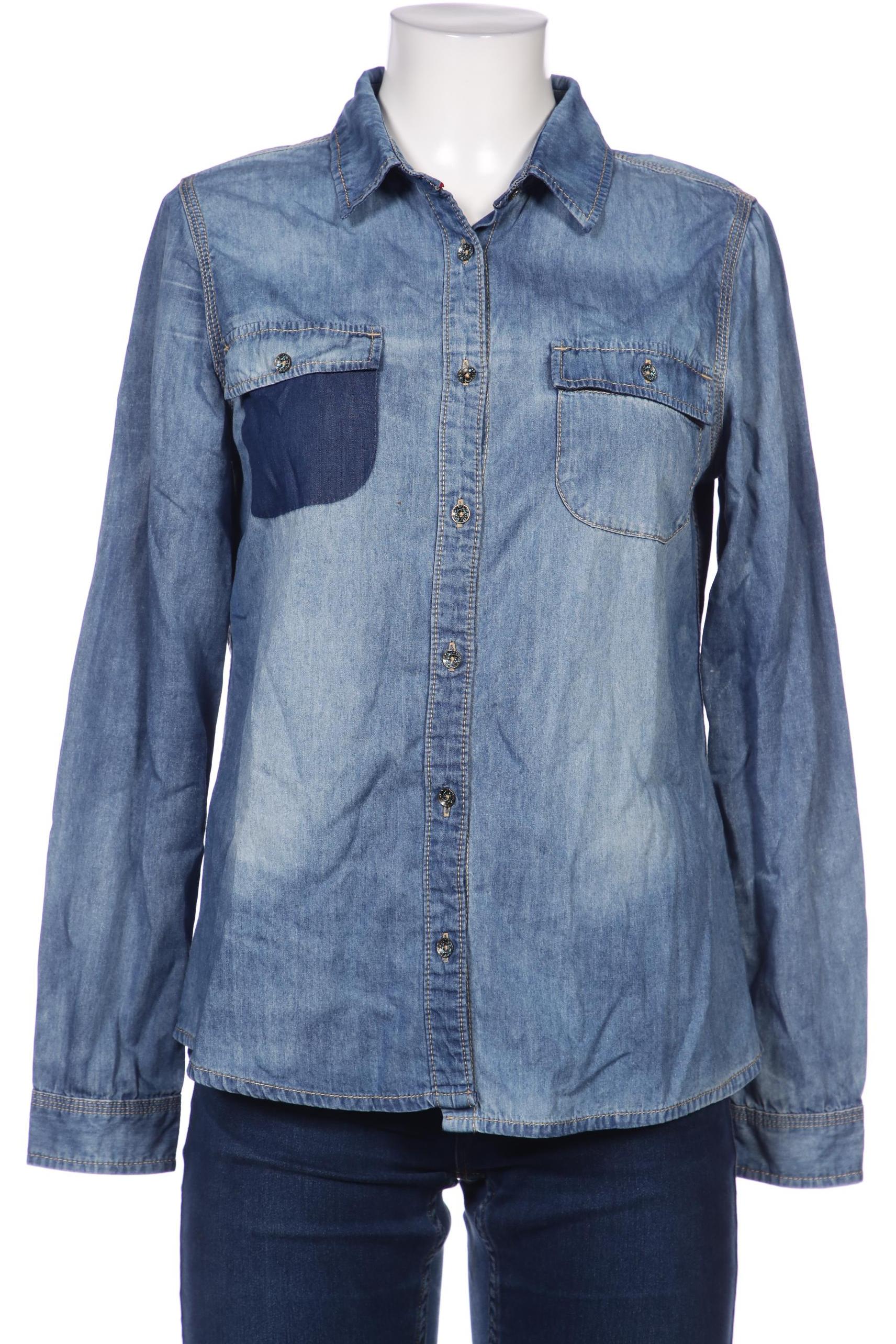 

H.i.s Damen Bluse, blau, Gr. 42