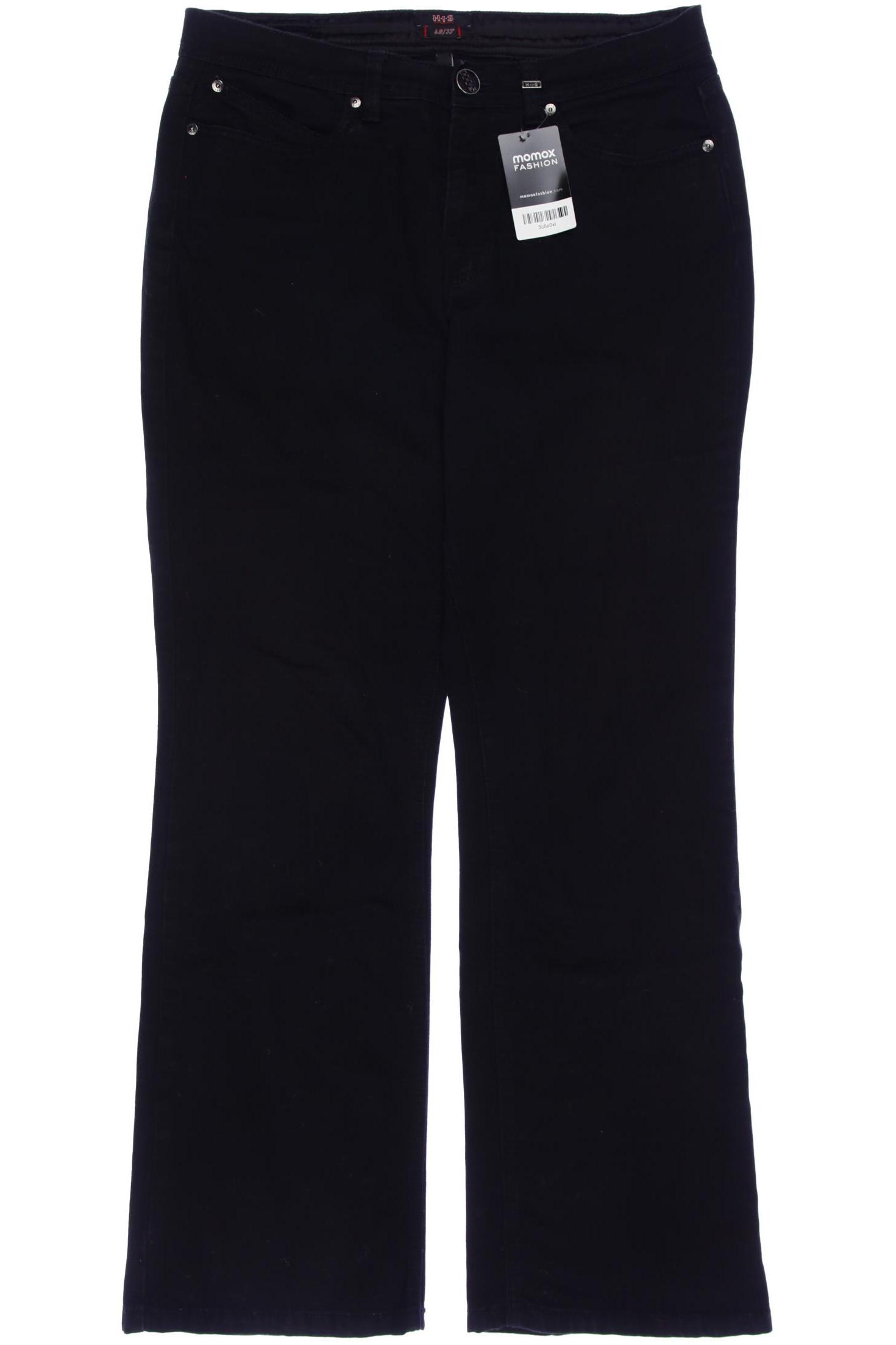 

H.I.S Damen Jeans, schwarz
