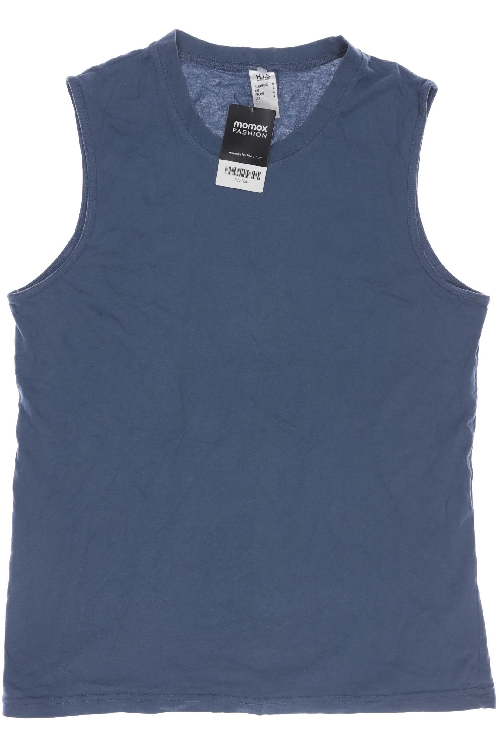 

H.i.s Herren T-Shirt, blau, Gr. 48