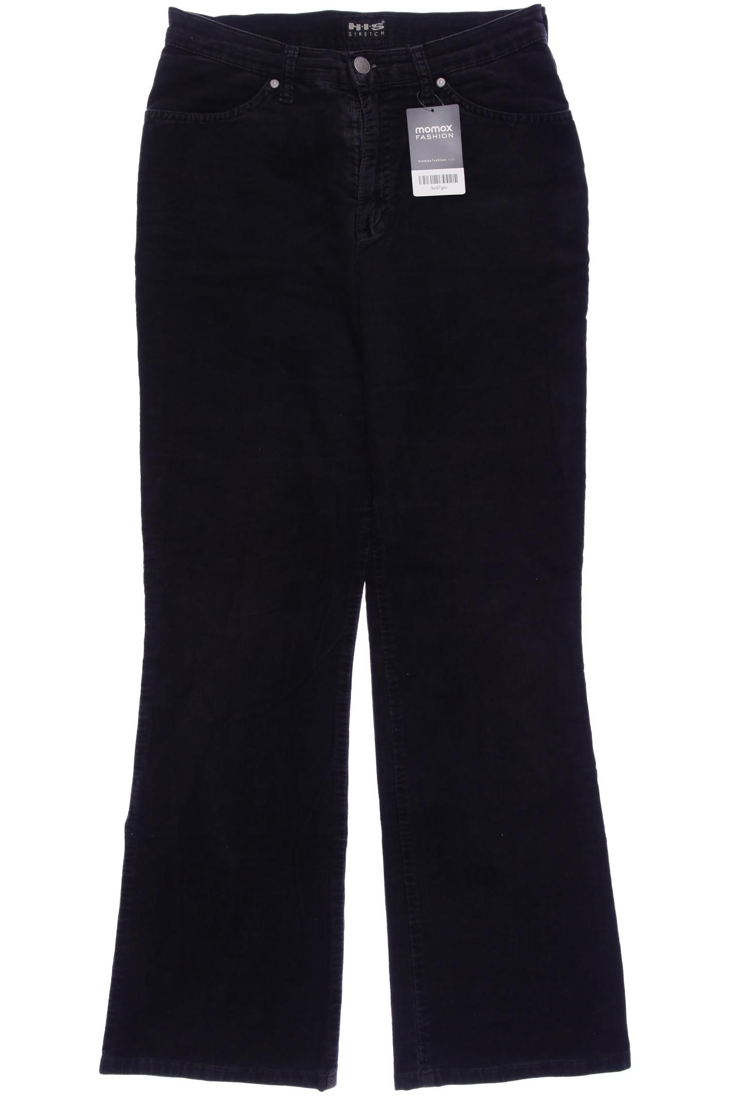 

H.I.S Damen Stoffhose, schwarz