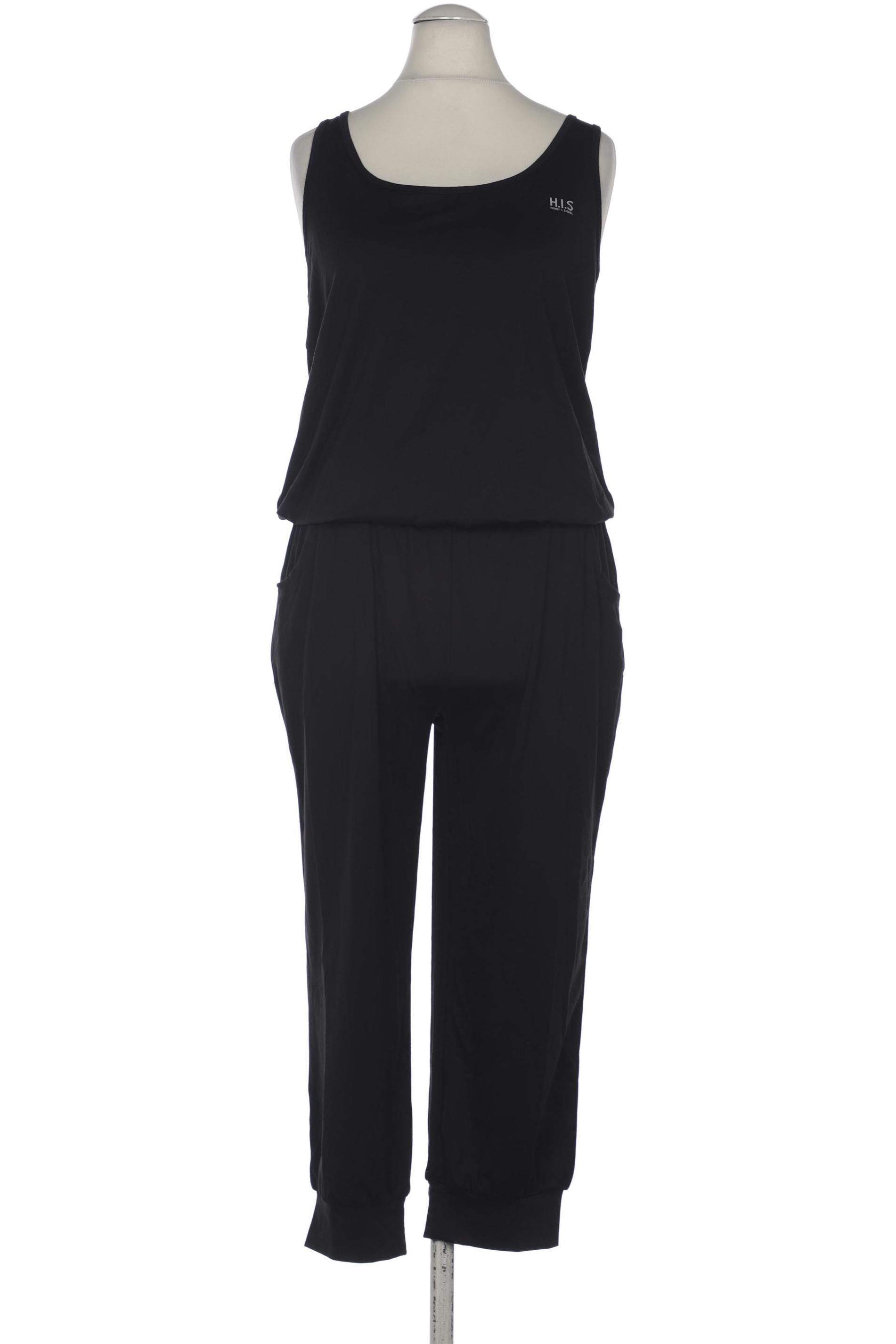 

H.i.s Damen Jumpsuit/Overall, schwarz, Gr. 38