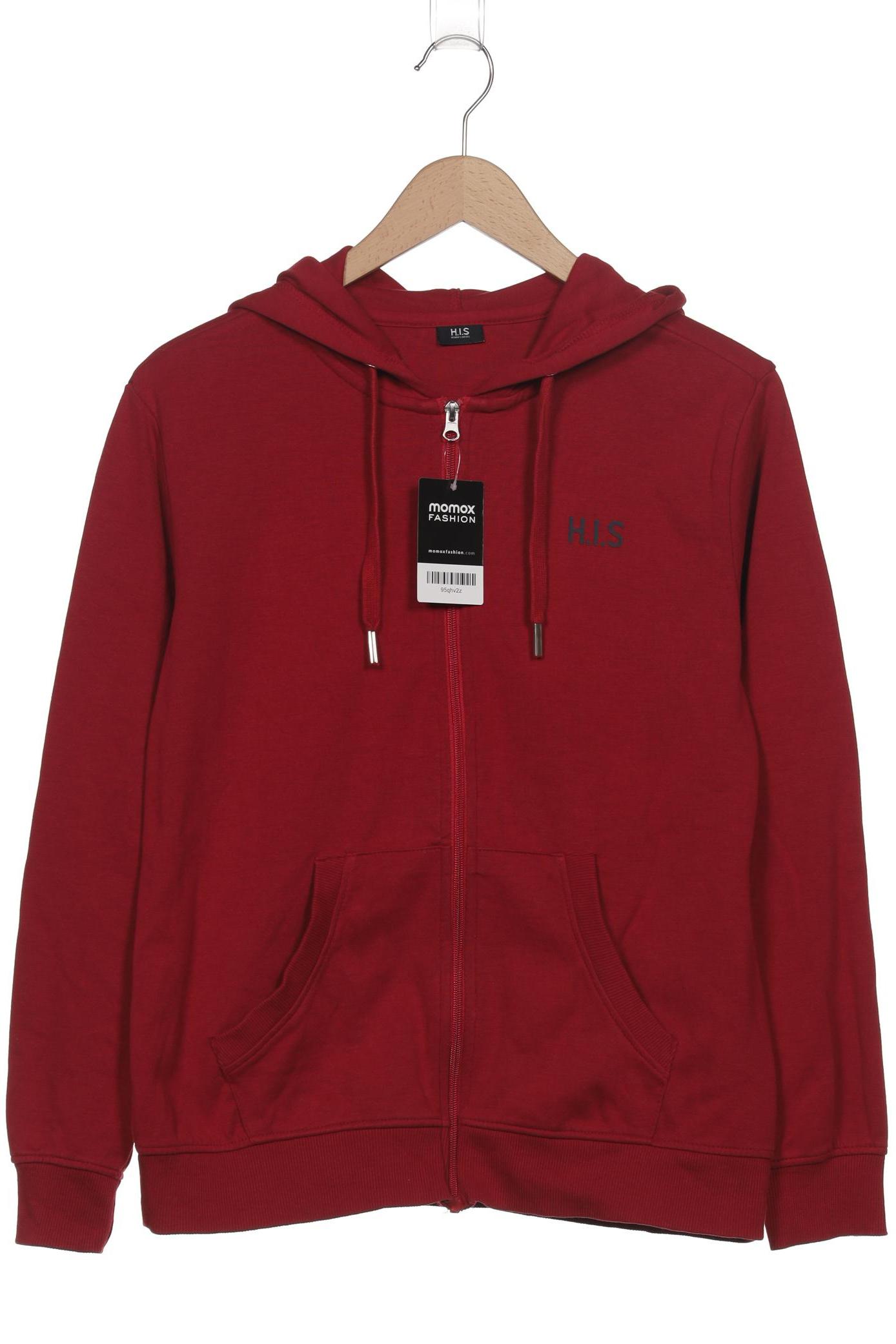 

H.i.s Damen Kapuzenpullover, rot, Gr. 40