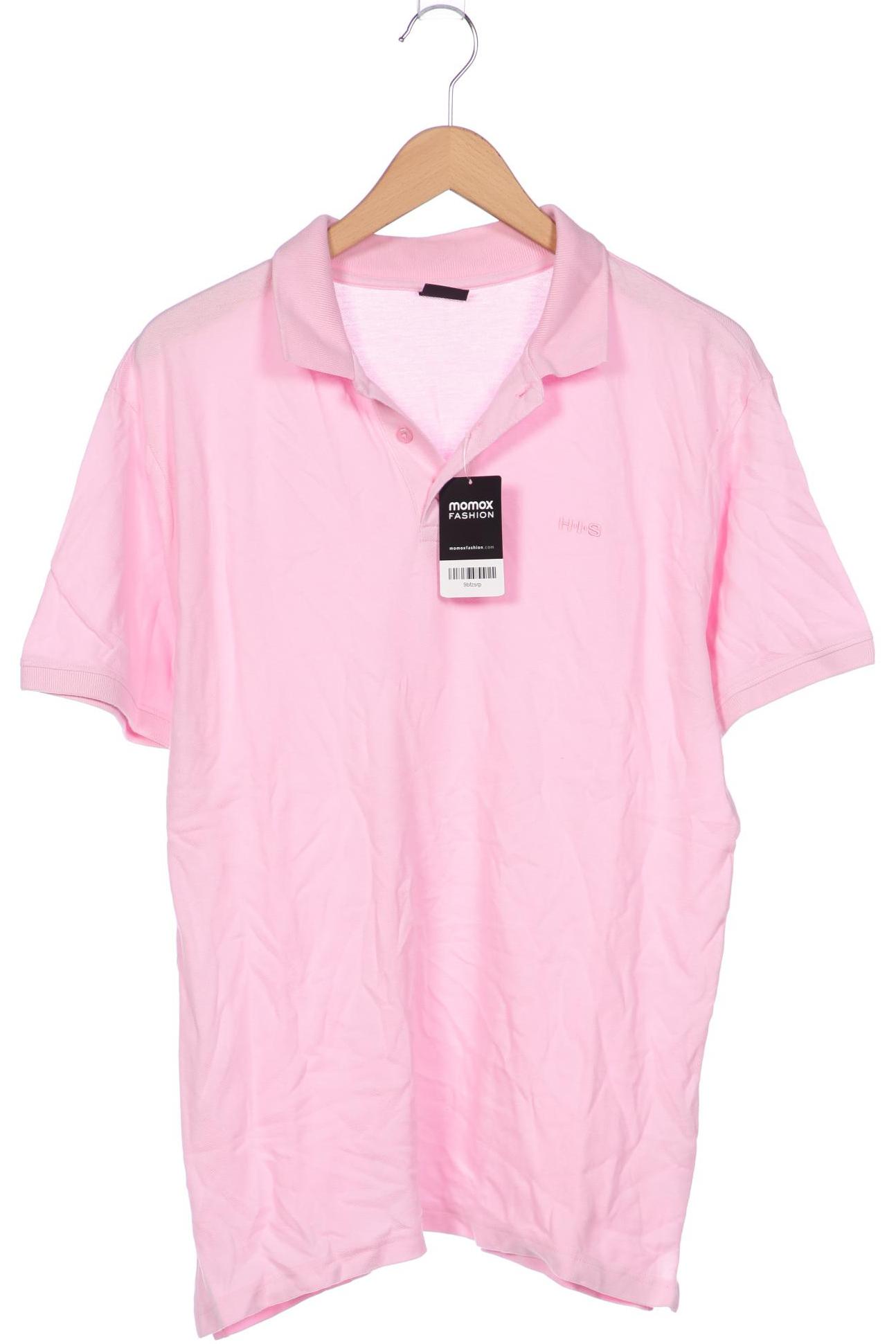 

H.i.s Herren Poloshirt, pink, Gr. 48