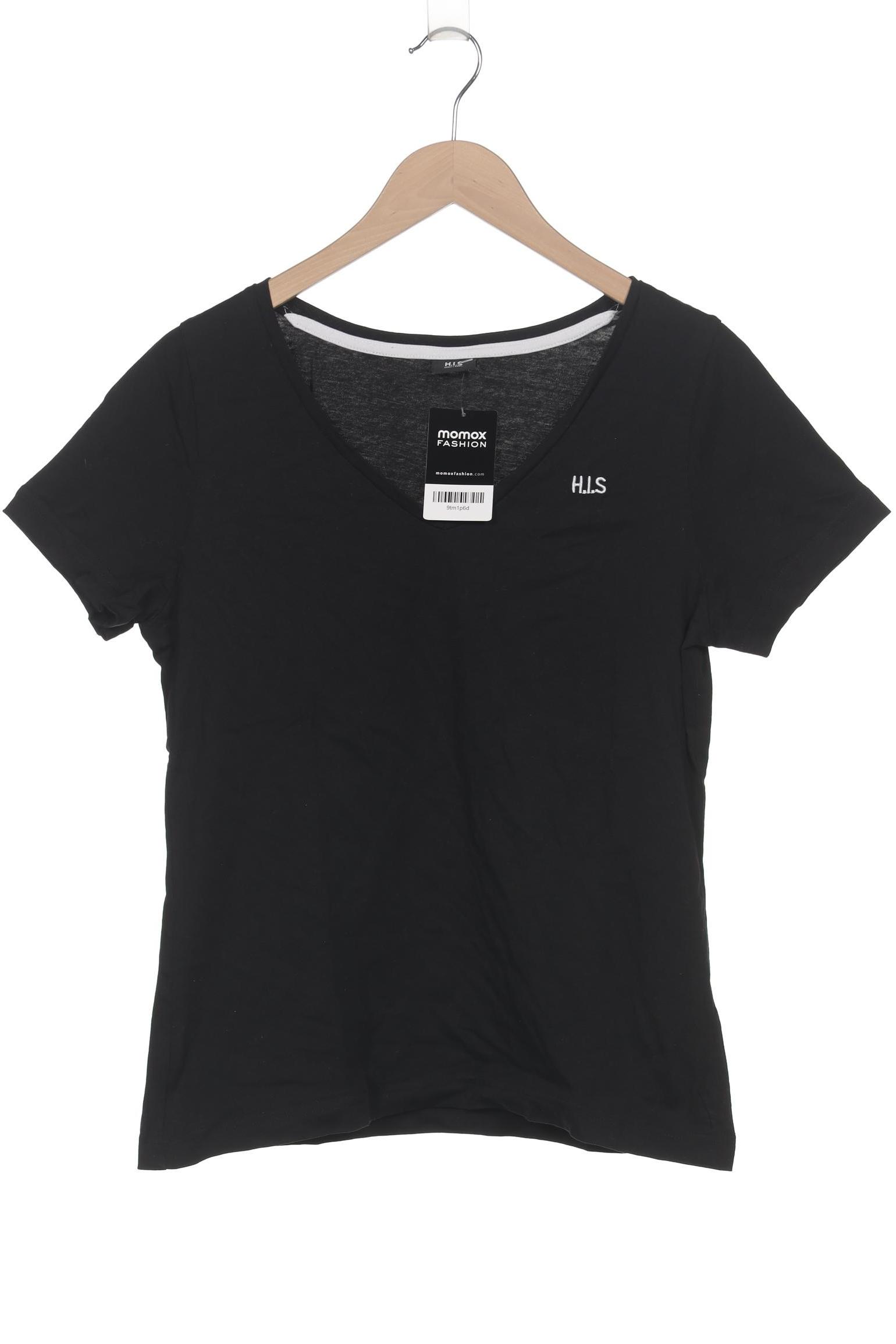 

H.i.s Damen T-Shirt, schwarz, Gr. 38