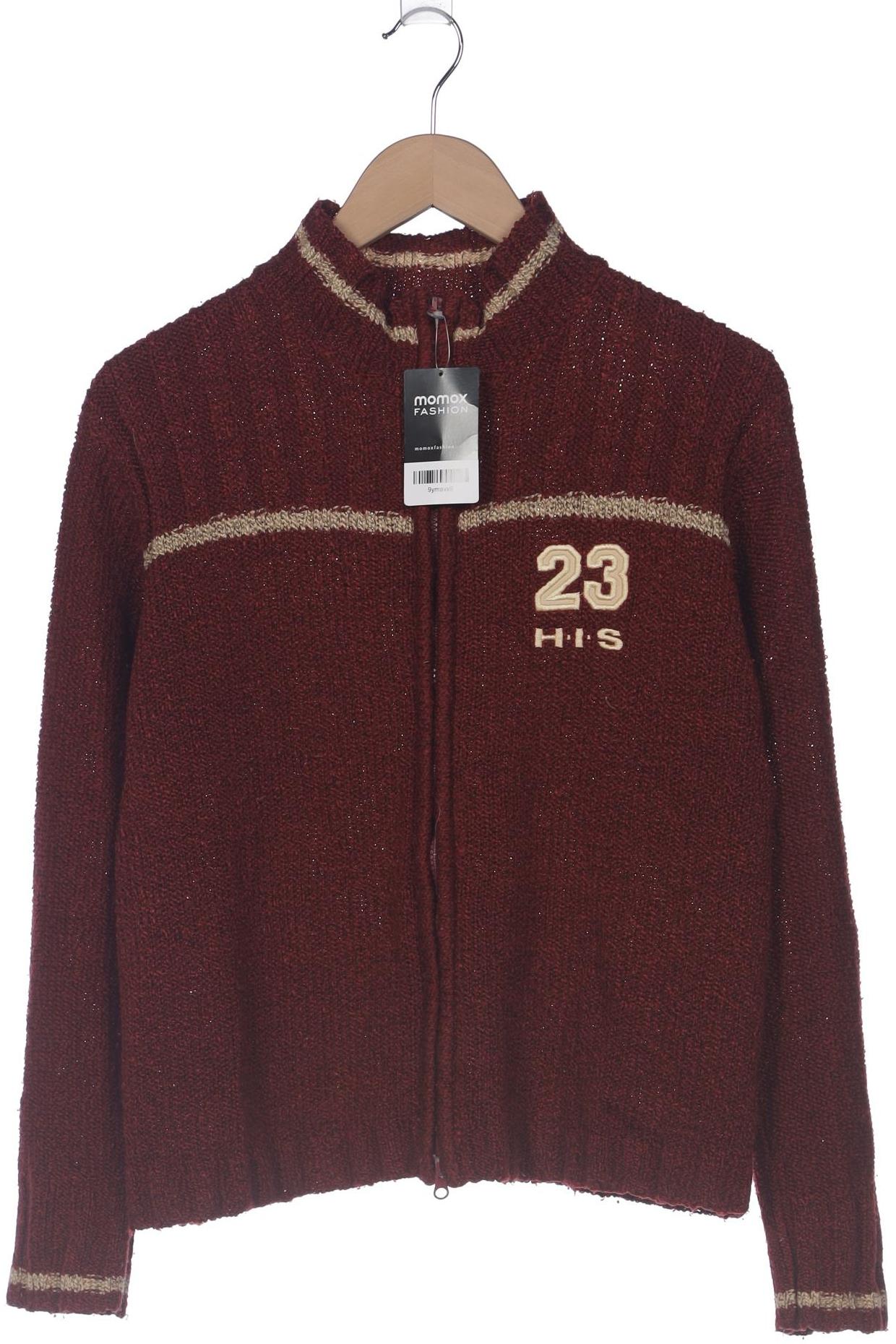 

H.i.s Damen Strickjacke, bordeaux, Gr. 38