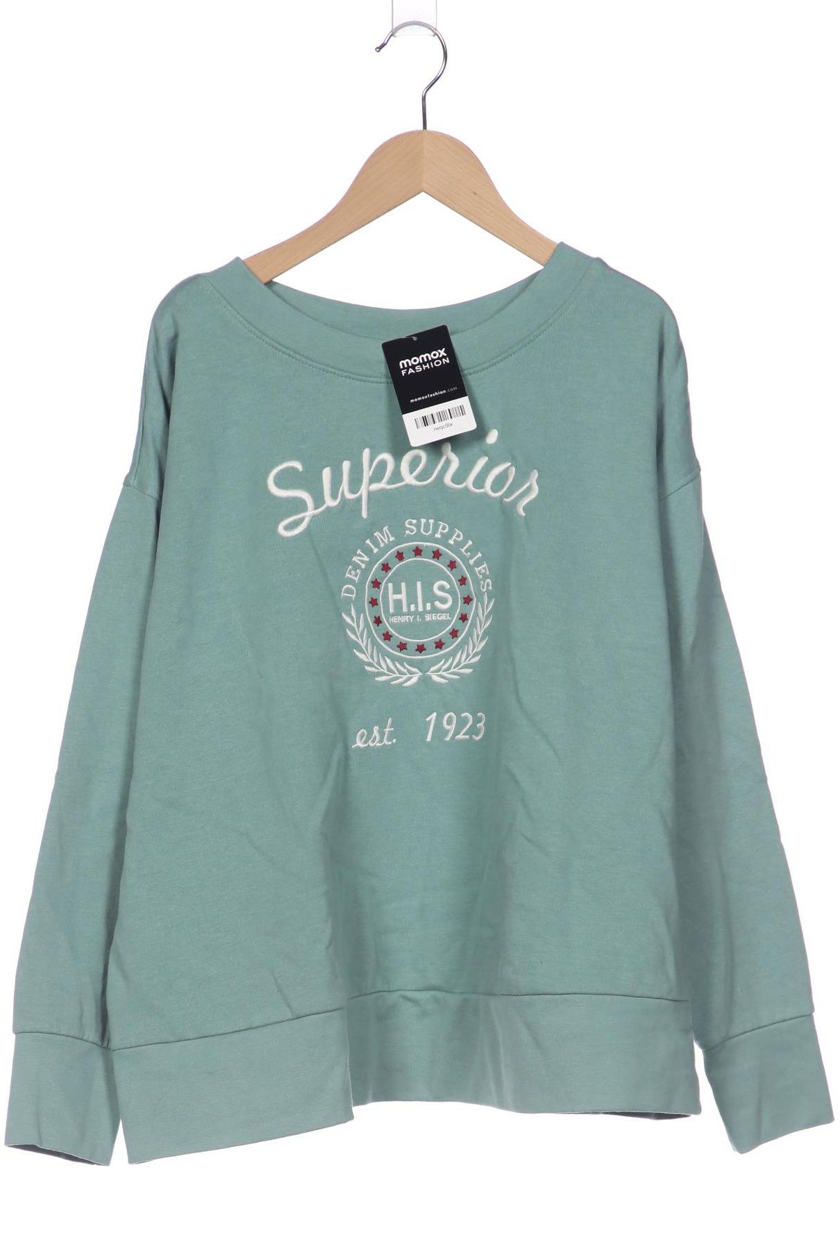 

H.i.s Damen Sweatshirt, türkis, Gr. 44