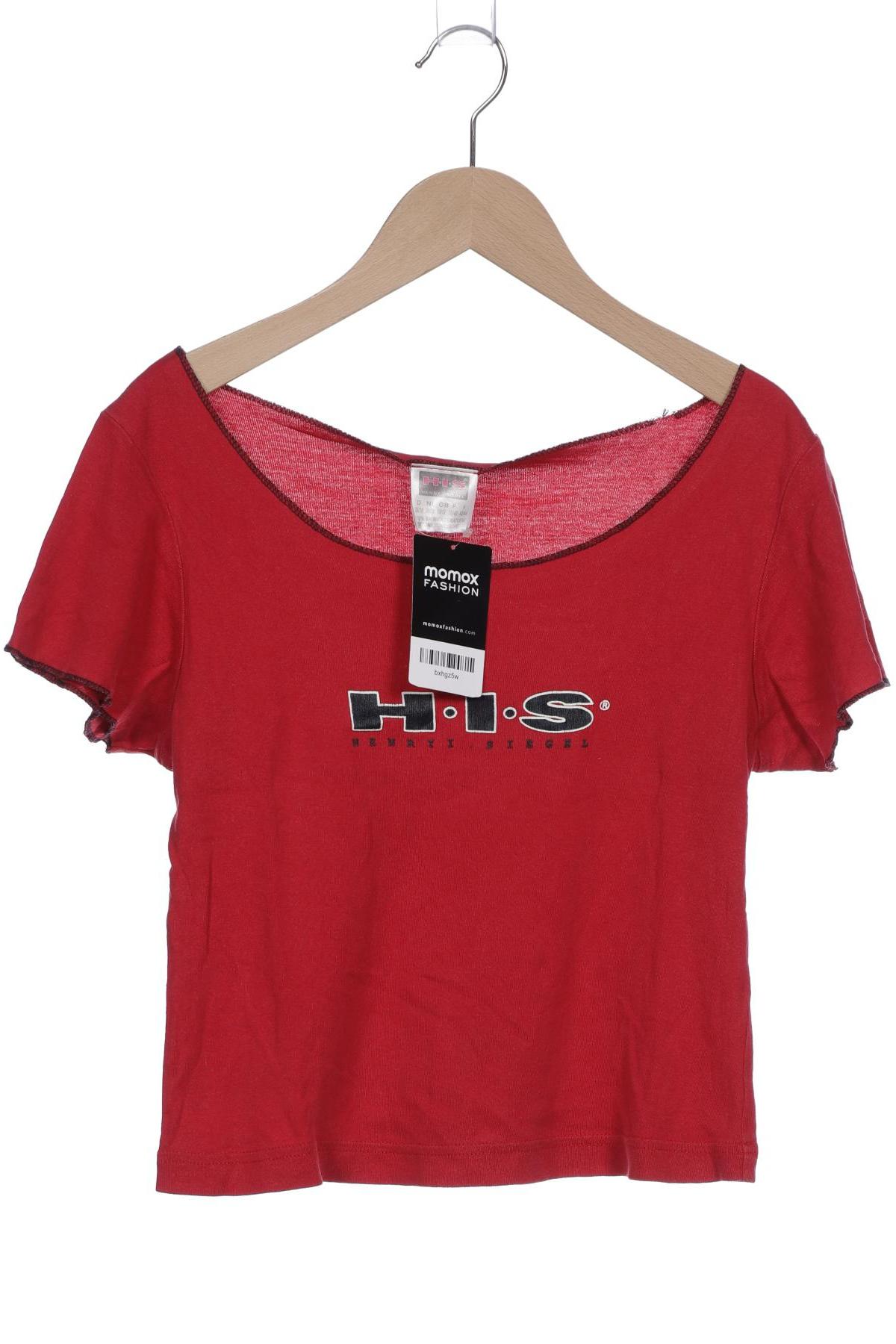 

H.i.s Damen T-Shirt, rot, Gr. 36