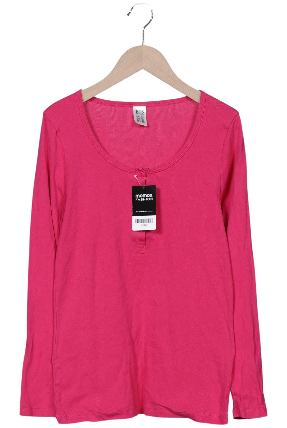 

H.i.s Damen Langarmshirt, pink, Gr. 44