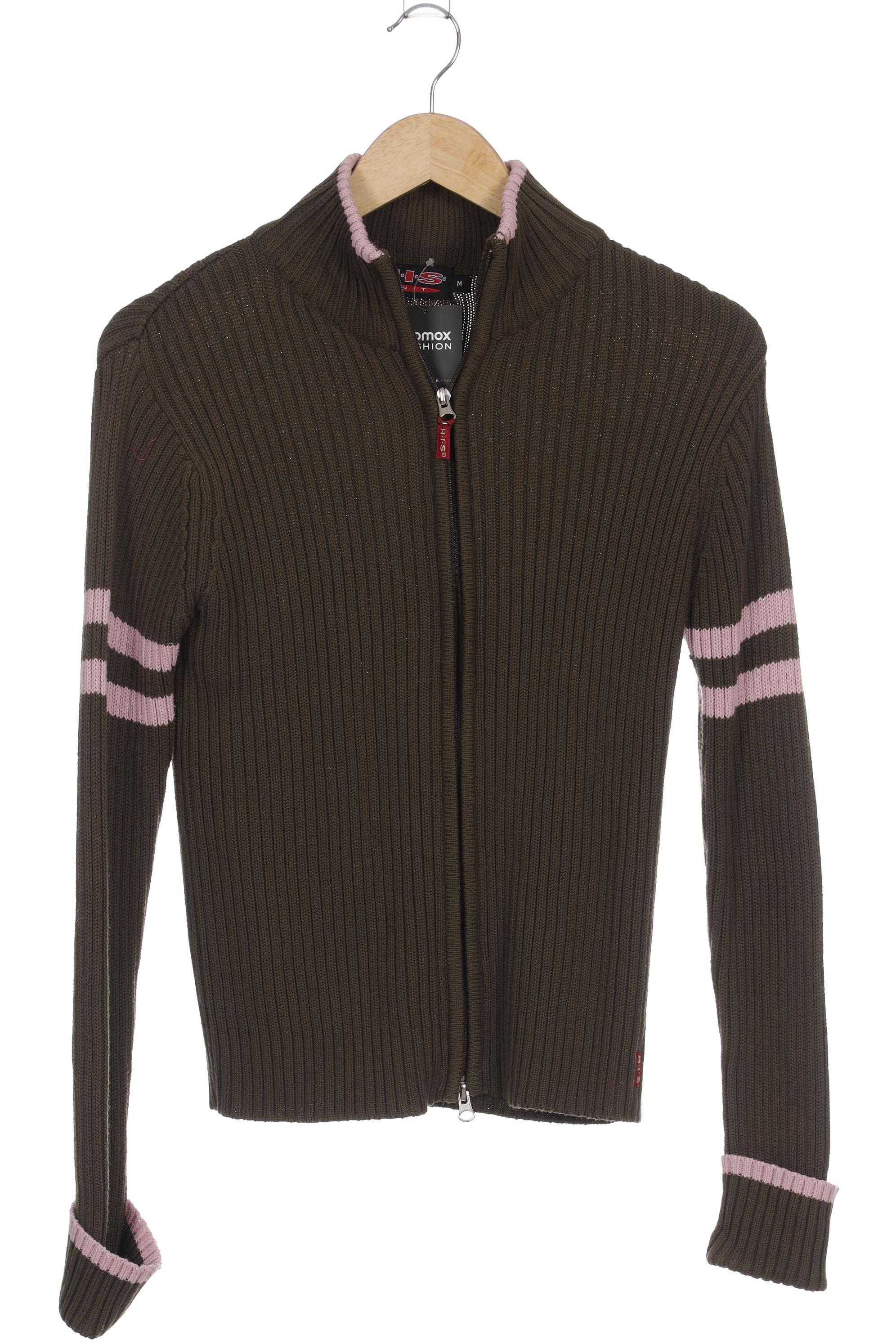 

H.i.s Damen Strickjacke, grün, Gr.