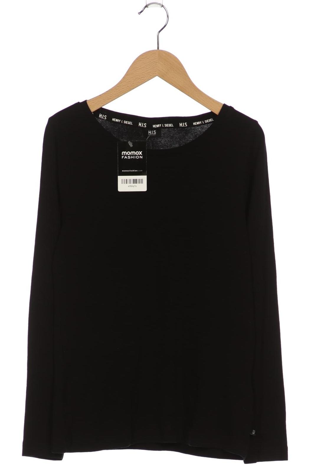 

H.i.s Damen Langarmshirt, schwarz, Gr. 36