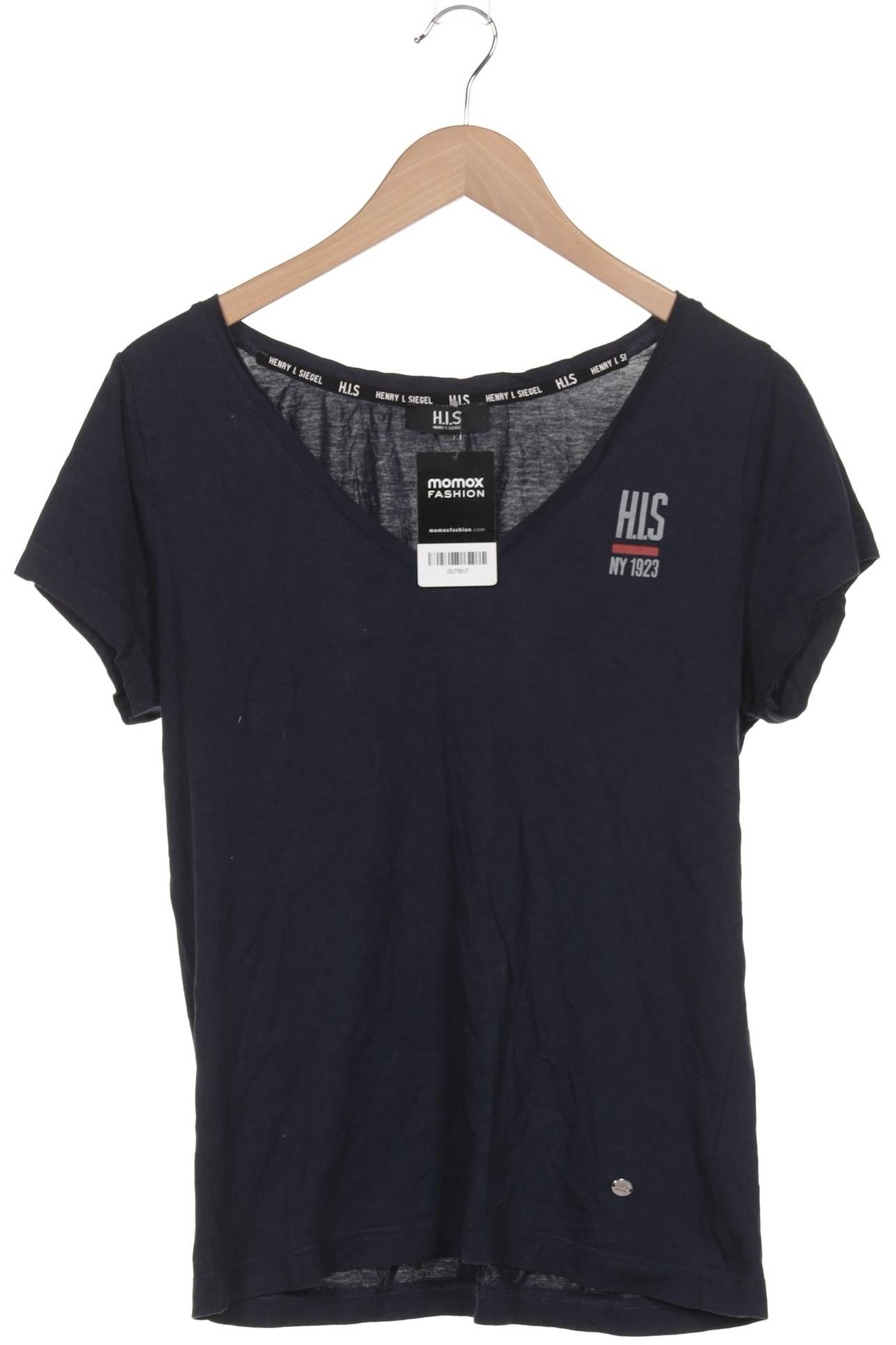 

H.i.s Damen T-Shirt, marineblau, Gr. 40