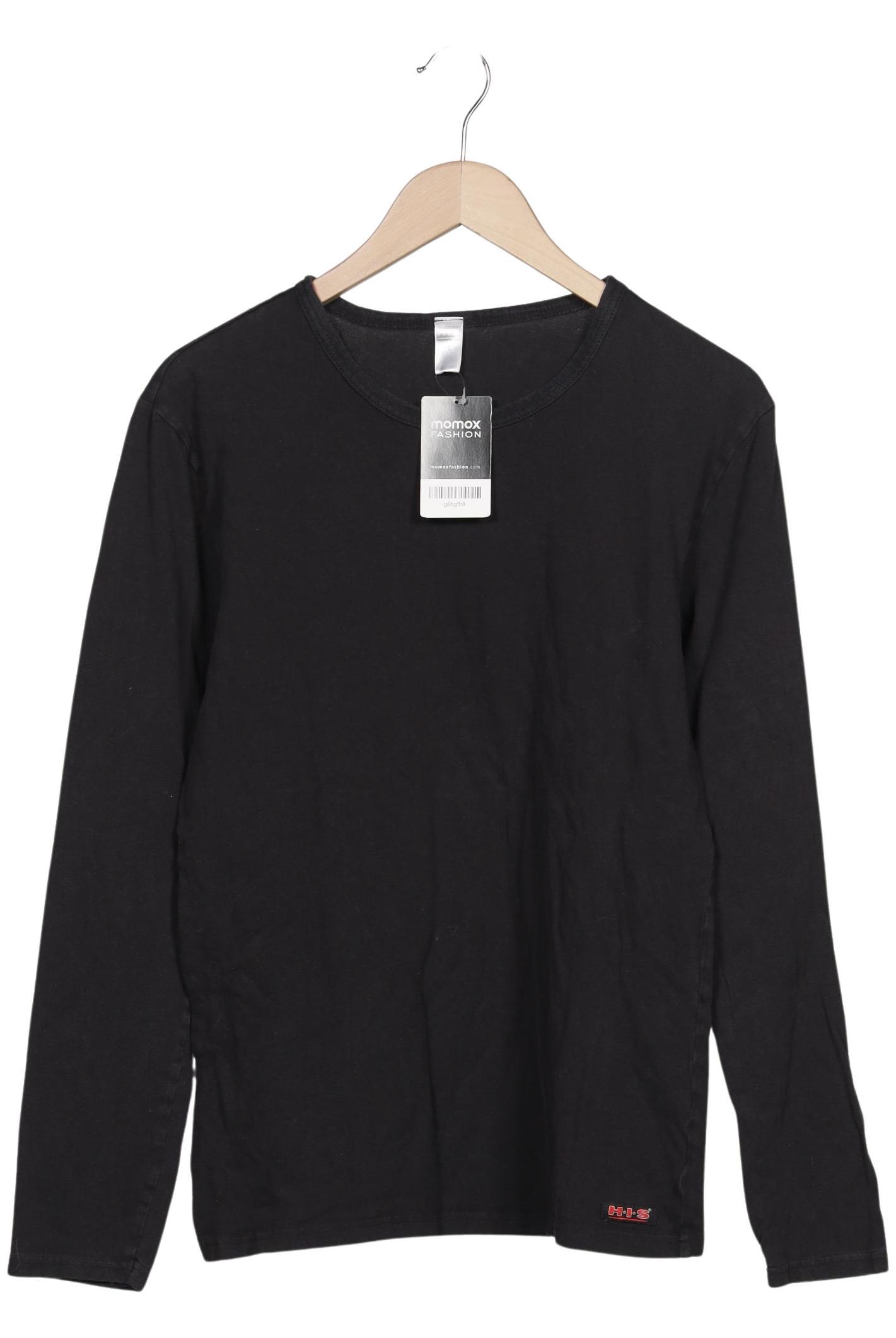 

H.i.s Herren Langarmshirt, schwarz, Gr. 52