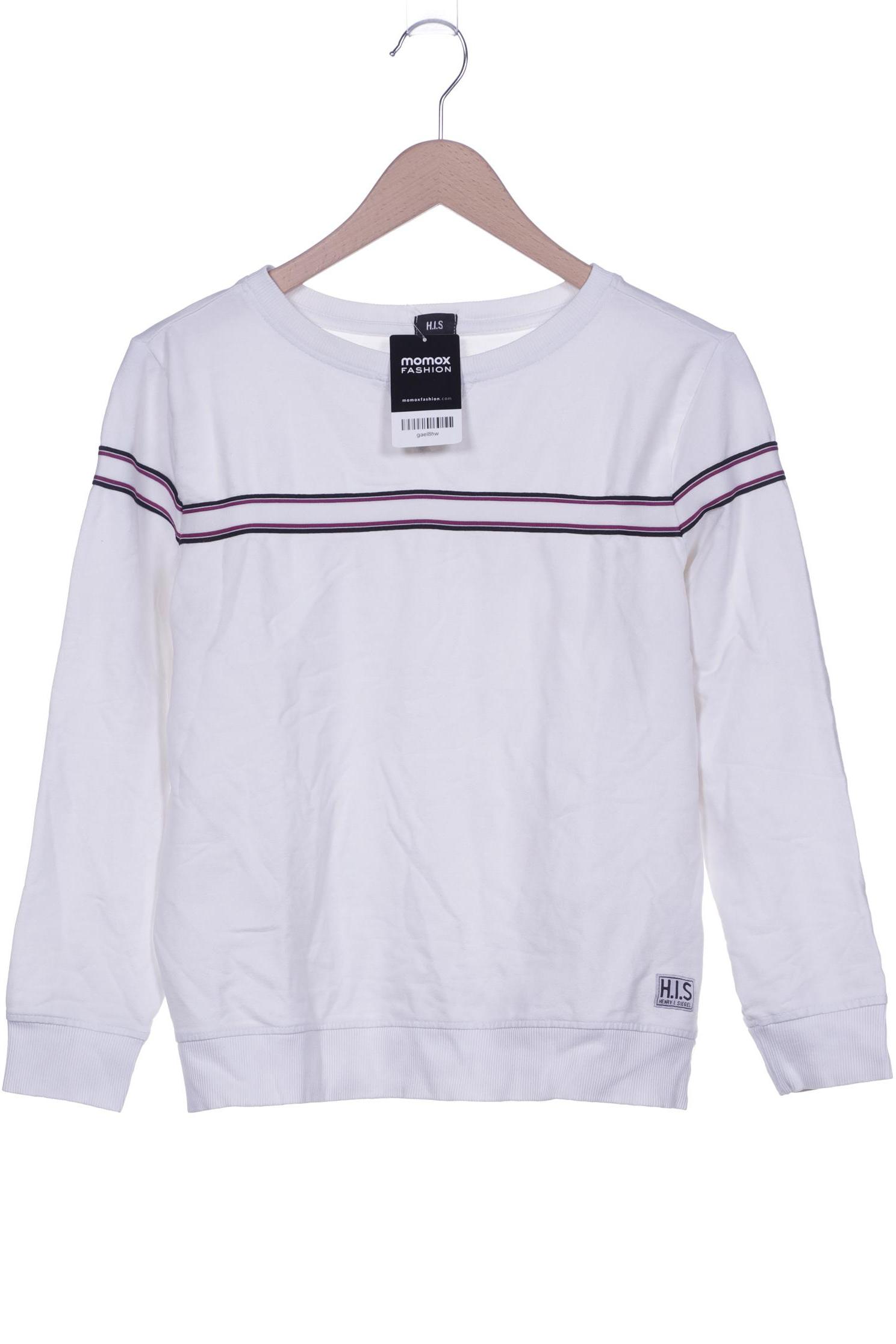 

H.i.s Damen Sweatshirt, weiß, Gr. 36