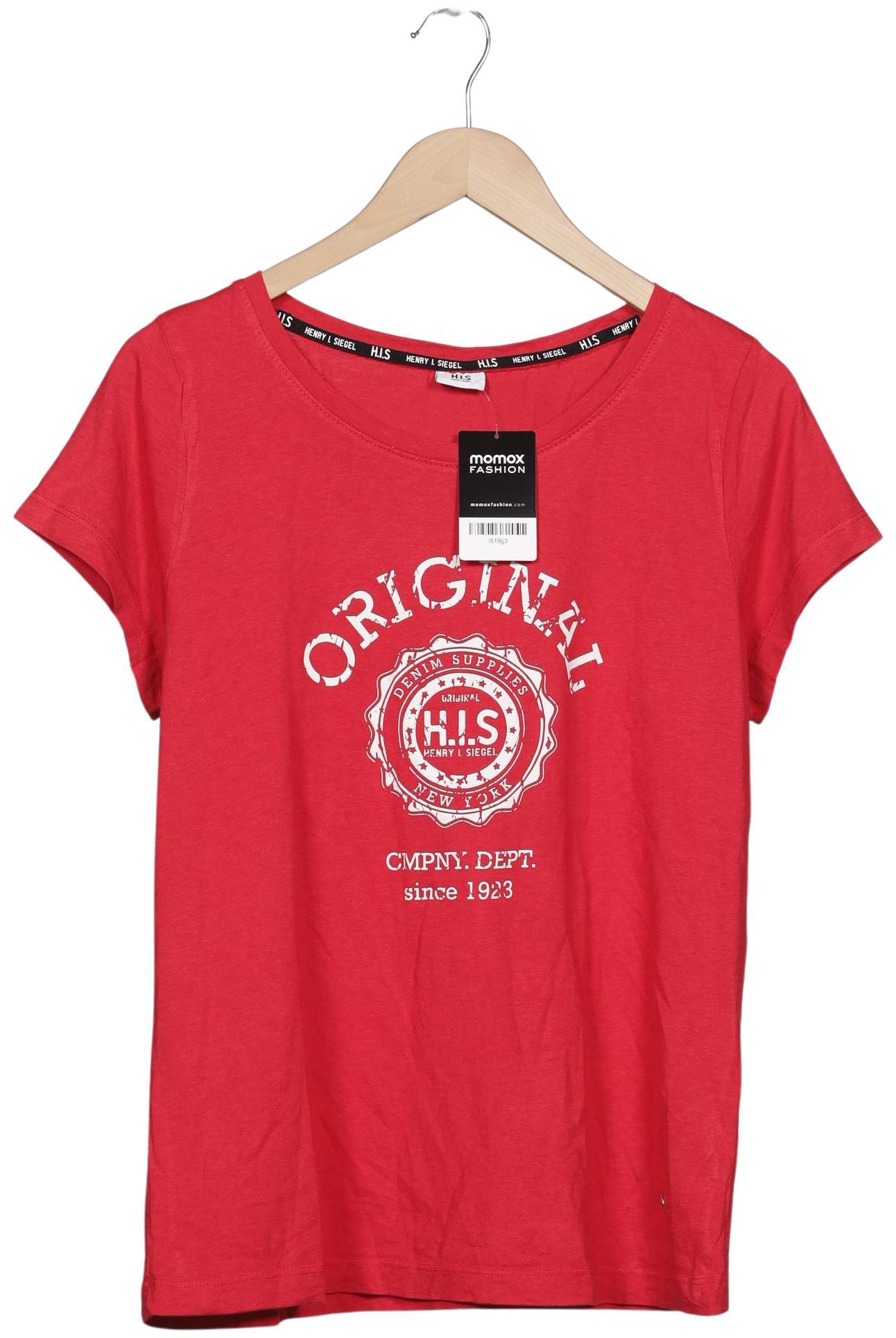 

H.i.s Damen T-Shirt, rot, Gr. 44