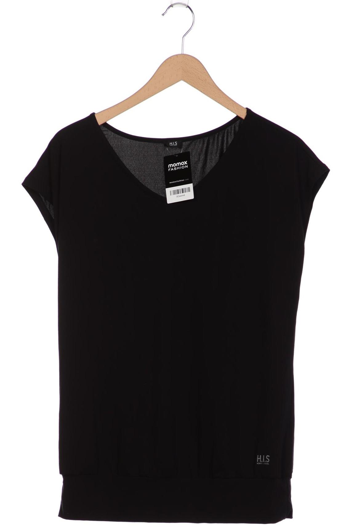 

H.i.s Damen T-Shirt, schwarz, Gr. 40