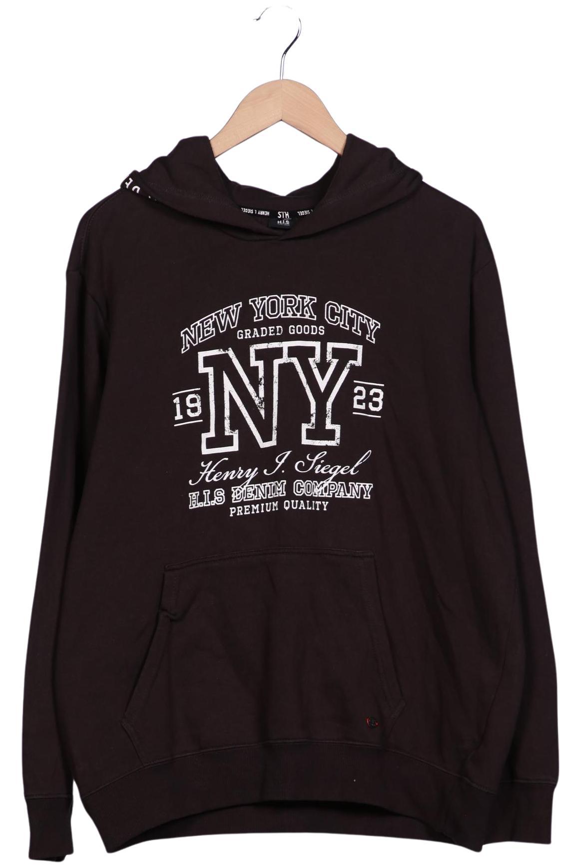 

H.i.s Herren Kapuzenpullover, braun, Gr. 52