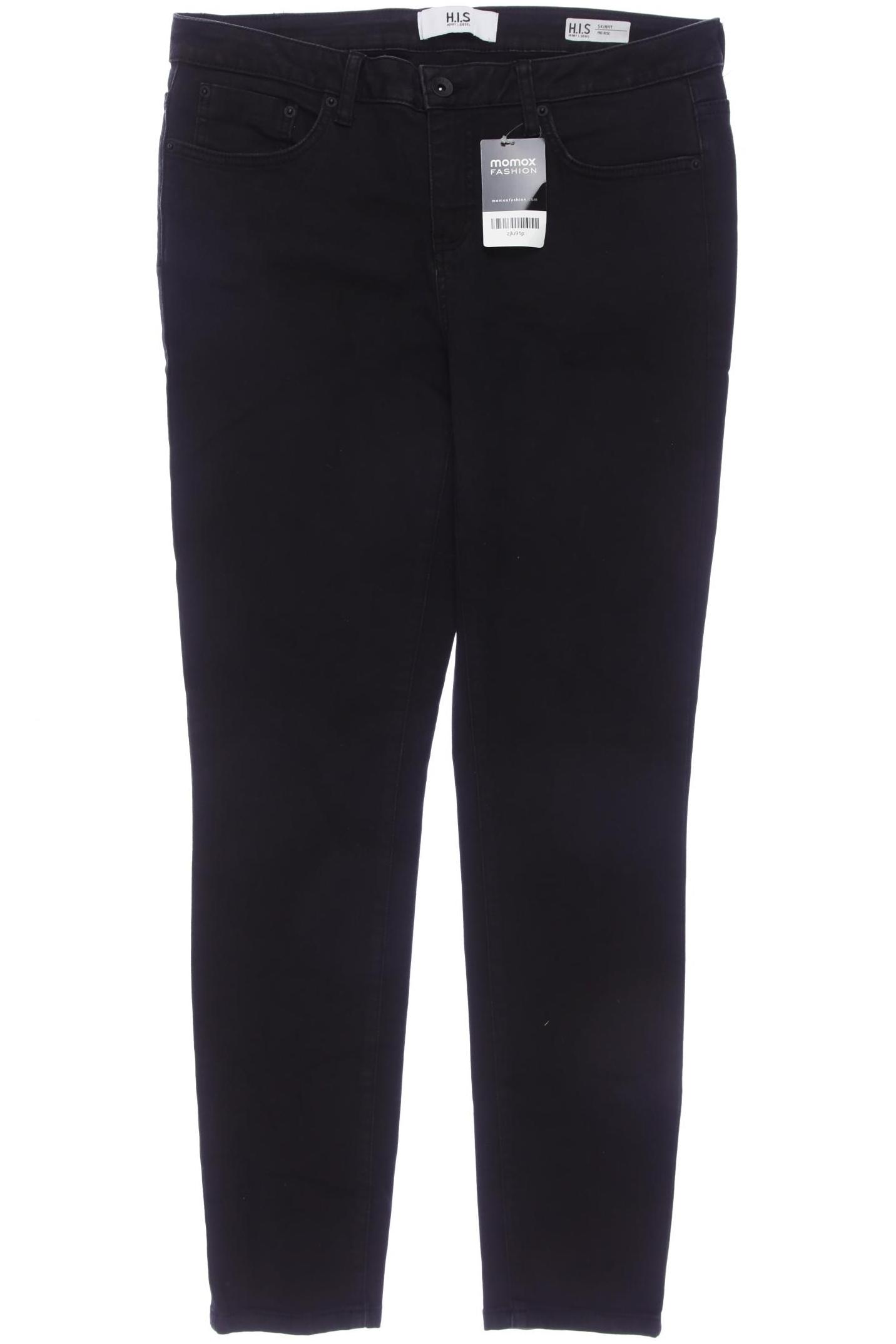 

H.i.s Damen Jeans, schwarz, Gr. 33
