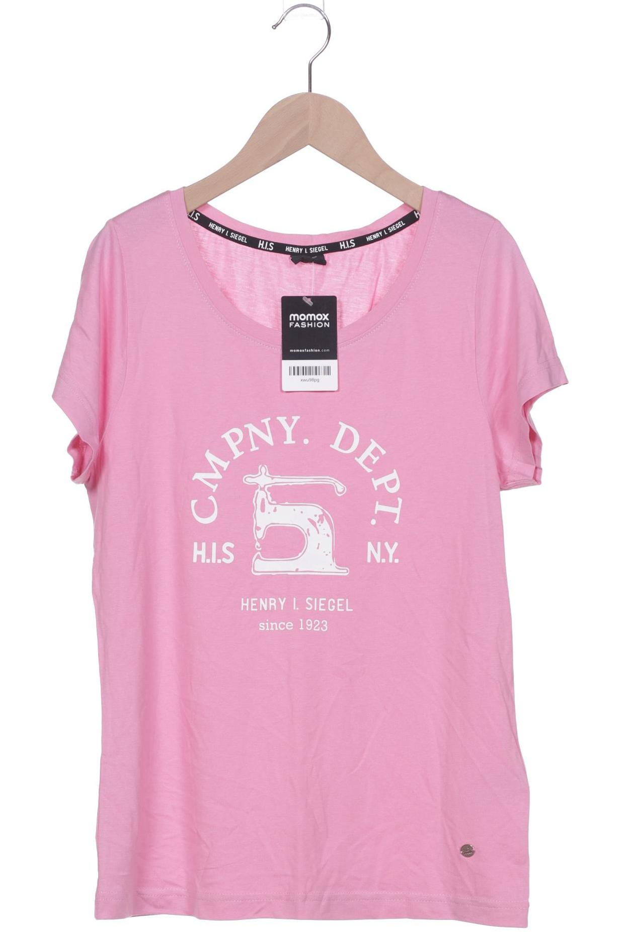 

H.i.s Damen T-Shirt, pink, Gr. 36