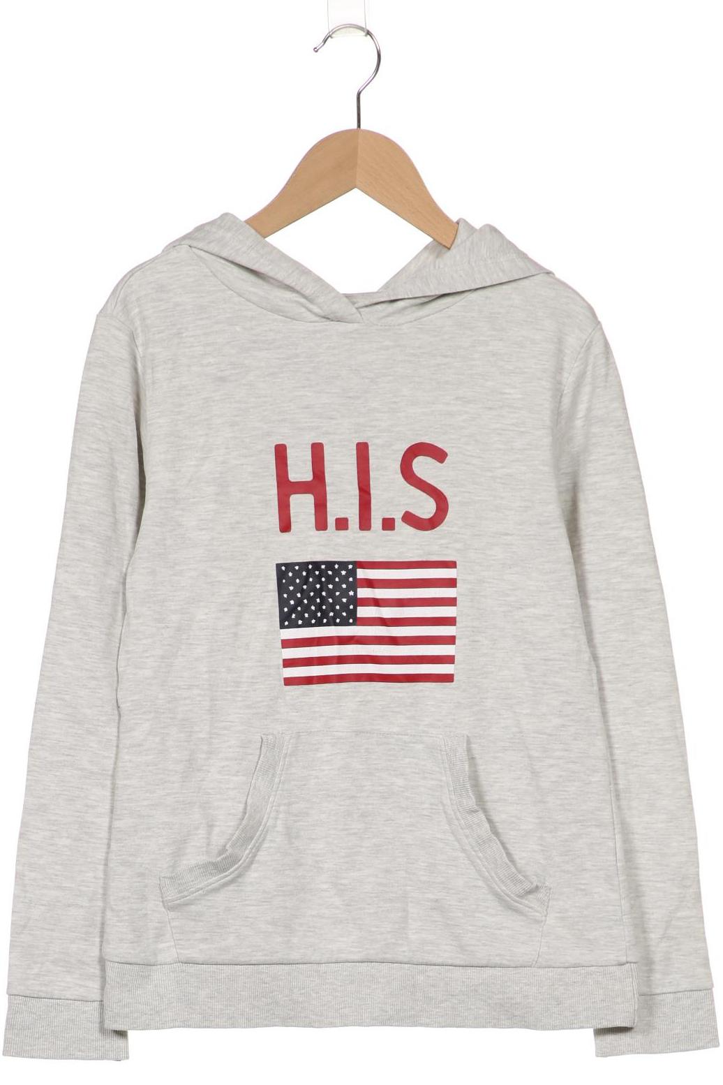 

H.i.s Damen Kapuzenpullover, grau, Gr. 32