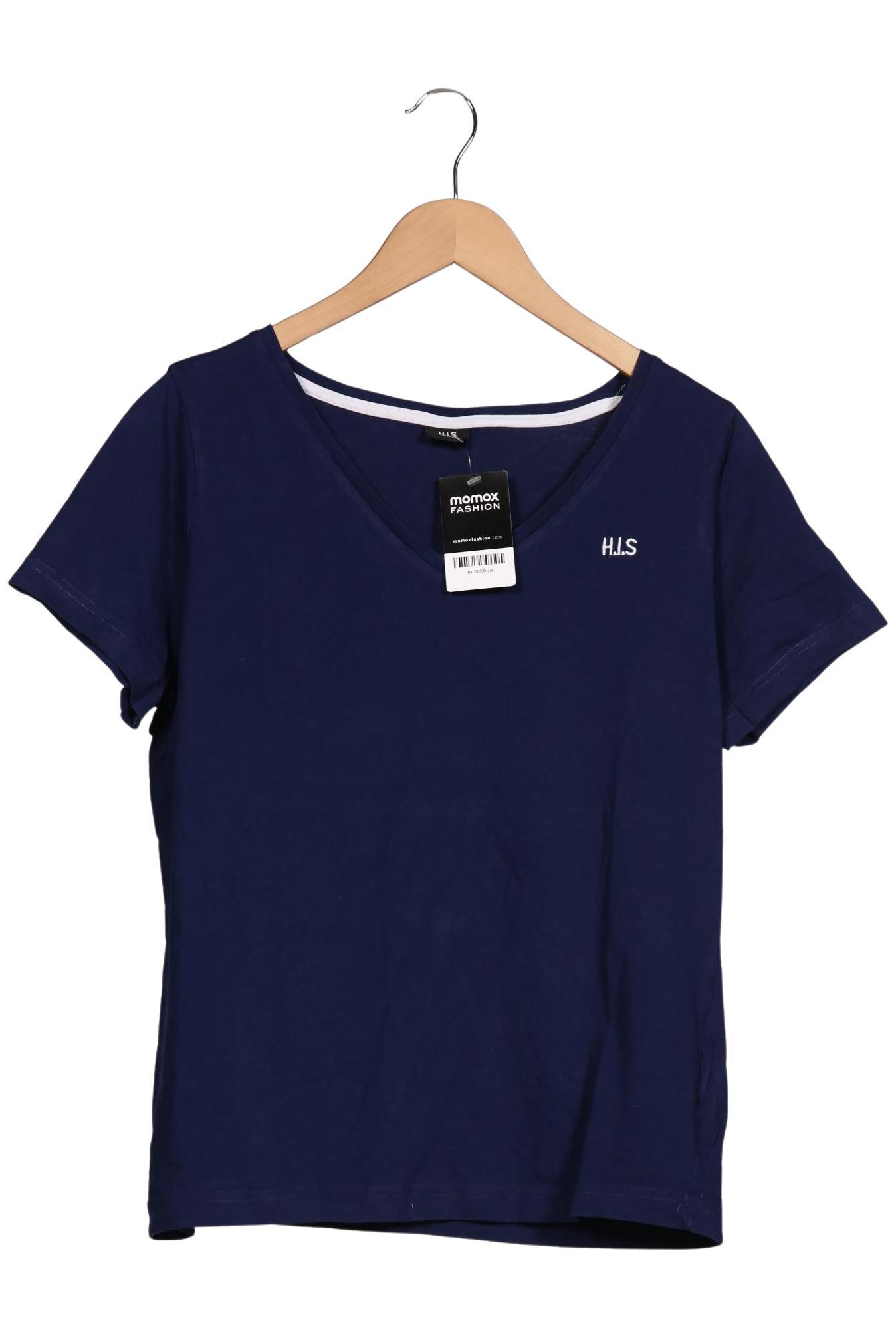 

H.i.s Damen T-Shirt, marineblau, Gr. 44