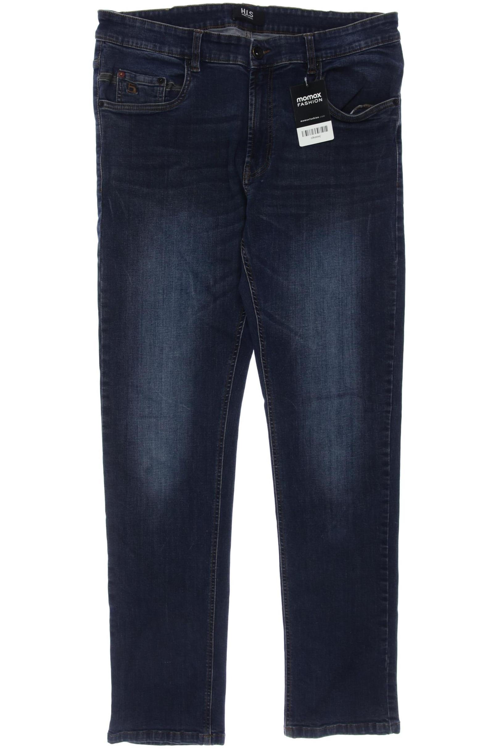 Thumbnail - H.i.s Herren Jeans, marineblau, Gr. 33