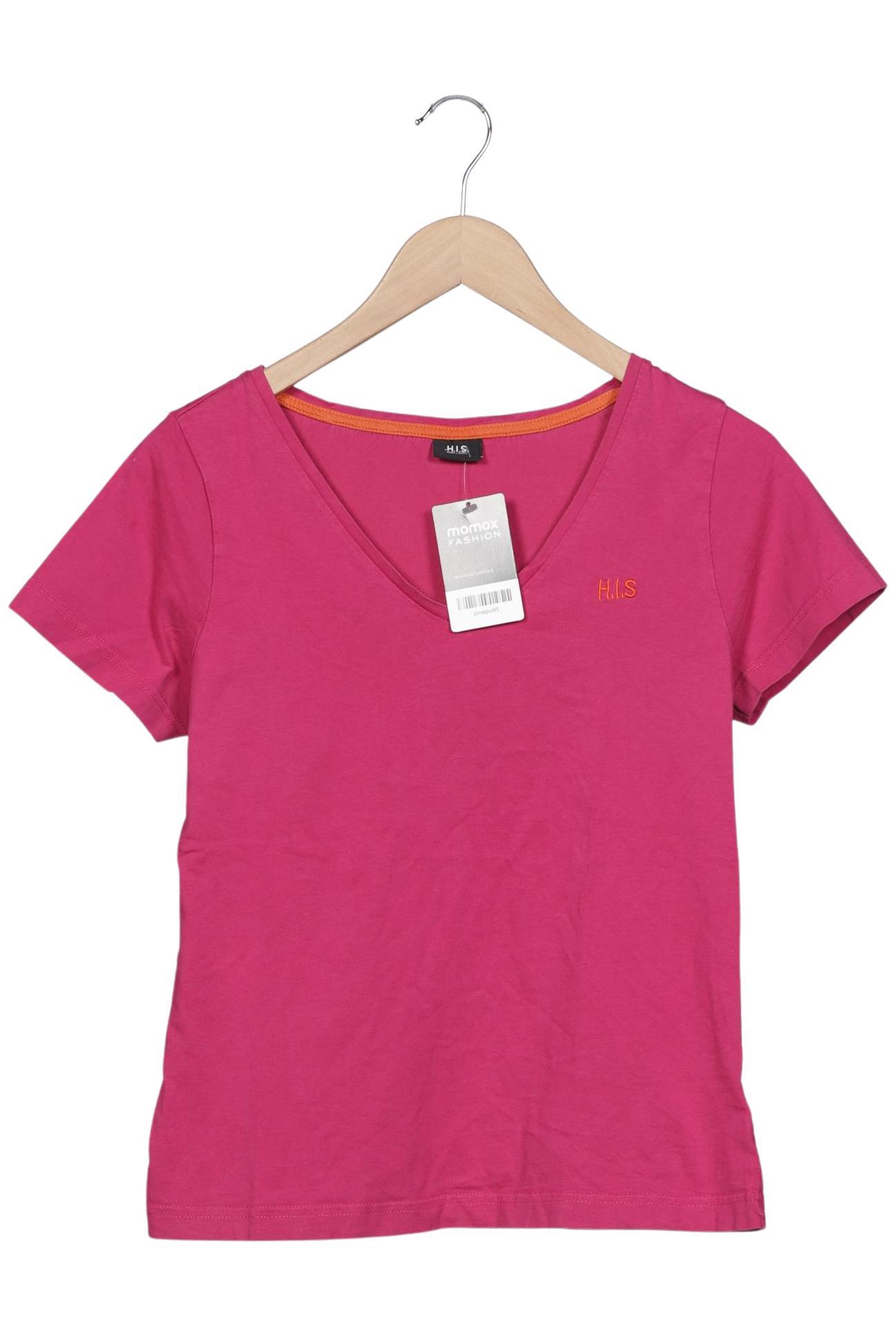 

H.i.s Damen T-Shirt, pink, Gr. 36