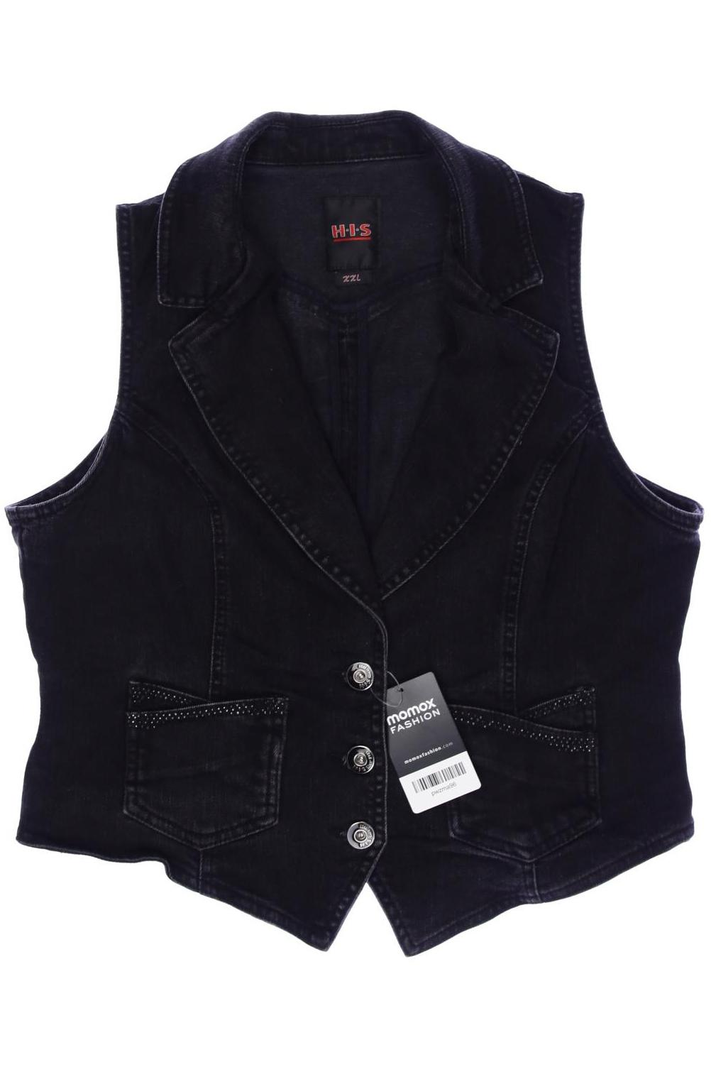 

H.i.s Damen Weste, schwarz, Gr. 46