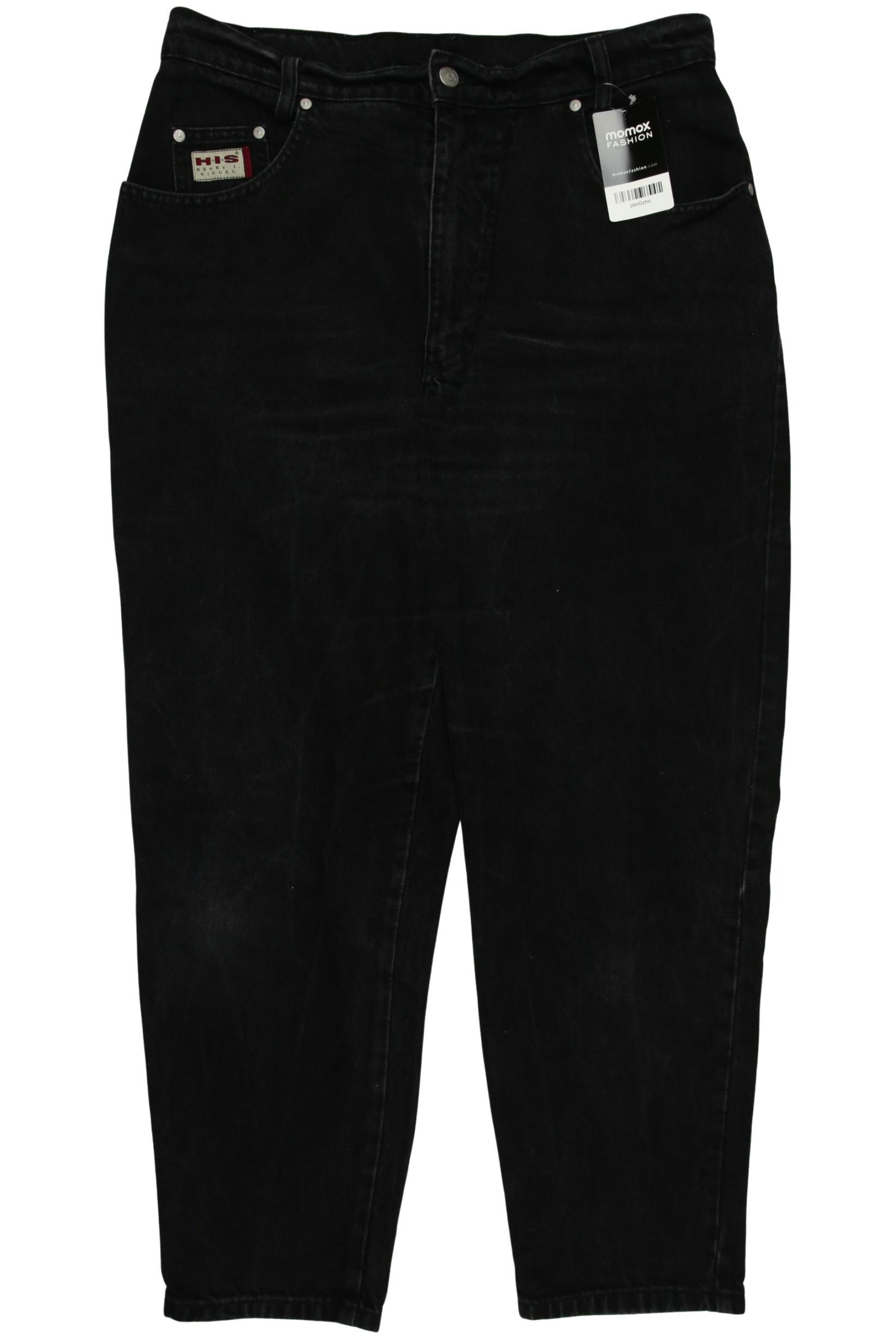 

H.i.s Damen Jeans, schwarz, Gr. 46