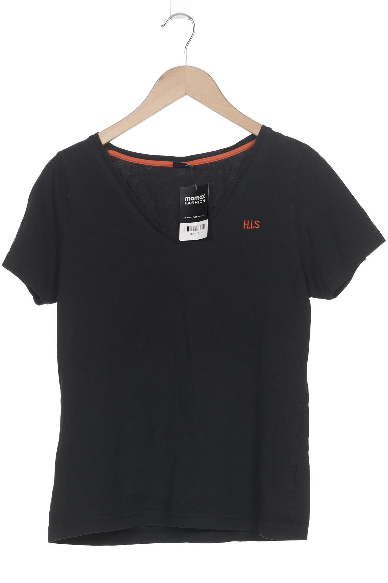 

H.i.s Damen T-Shirt, schwarz, Gr. 40