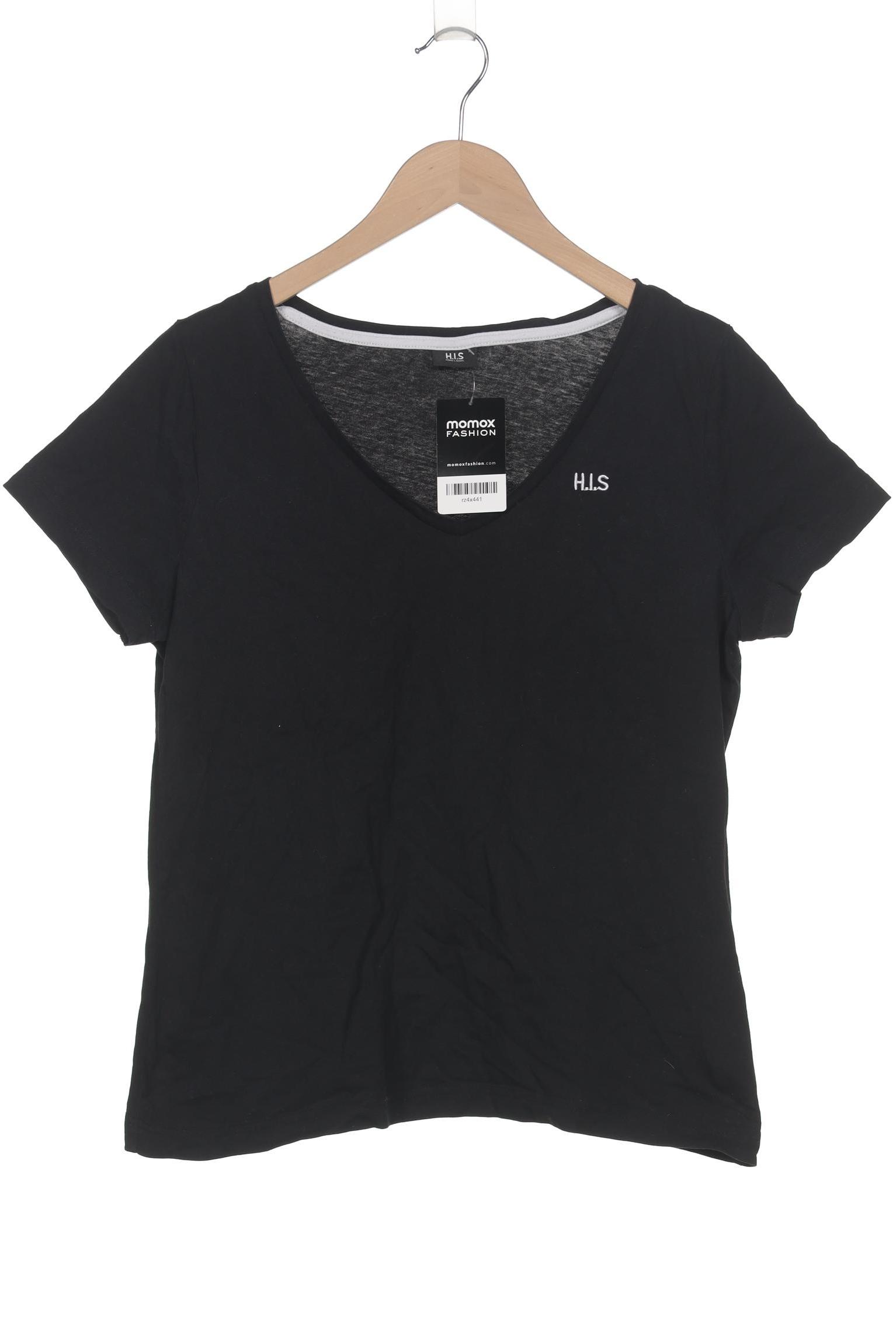 

H.i.s Damen T-Shirt, schwarz, Gr. 38