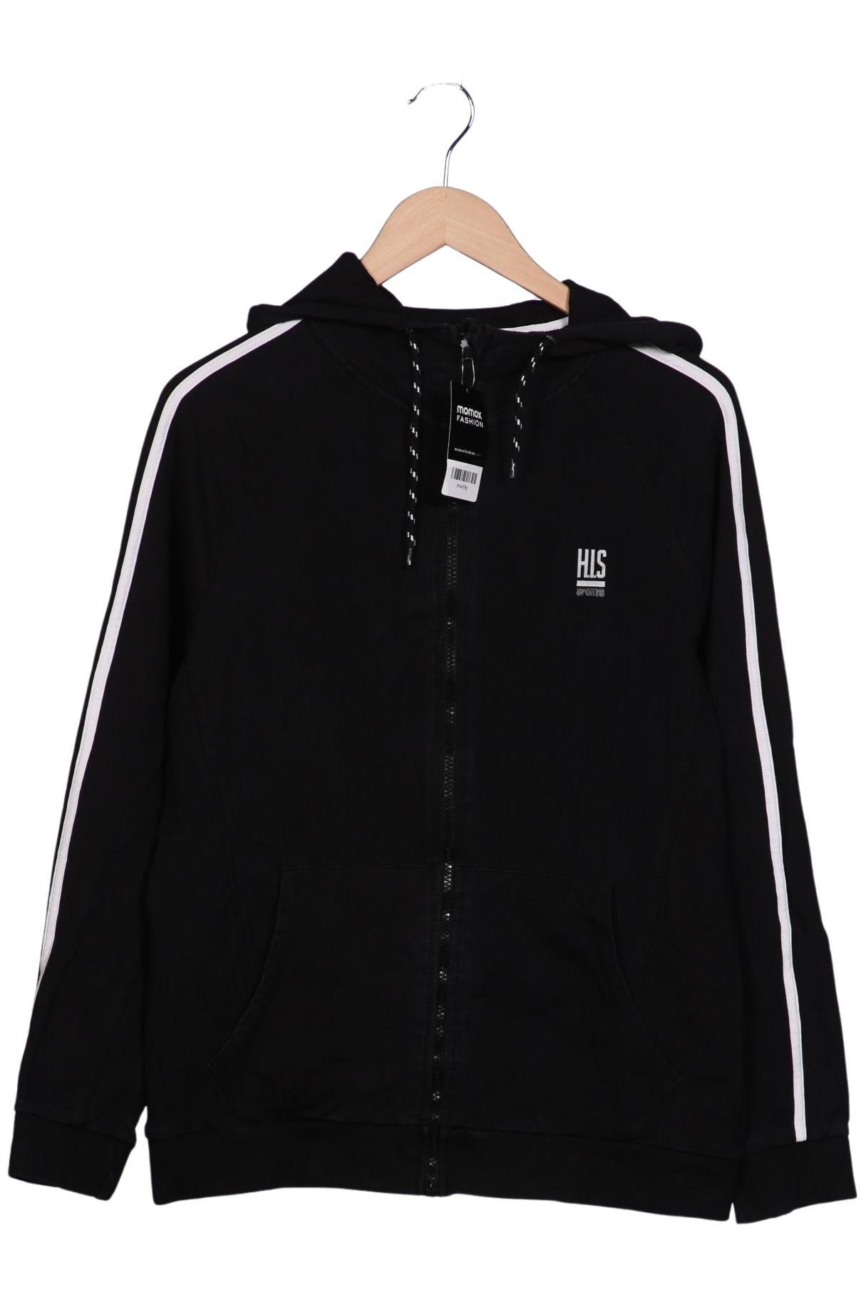 

H.i.s Damen Kapuzenpullover, schwarz, Gr. 44