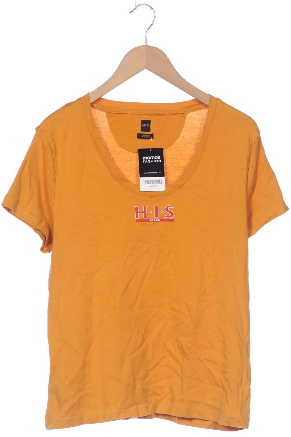 

H.i.s Damen T-Shirt, orange, Gr. 46