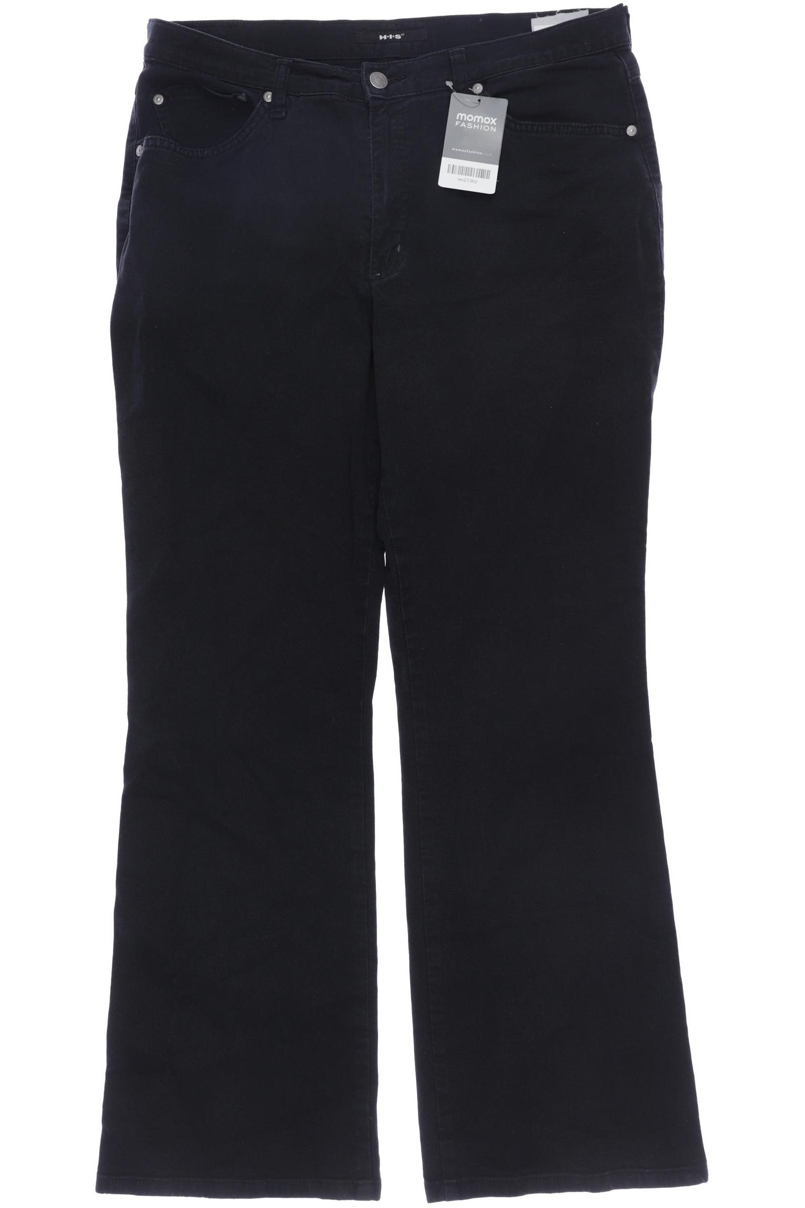 

H.i.s Damen Jeans, schwarz, Gr. 44