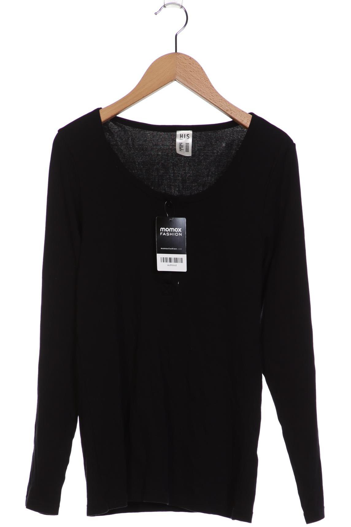 

H.i.s Damen Langarmshirt, schwarz, Gr. 44
