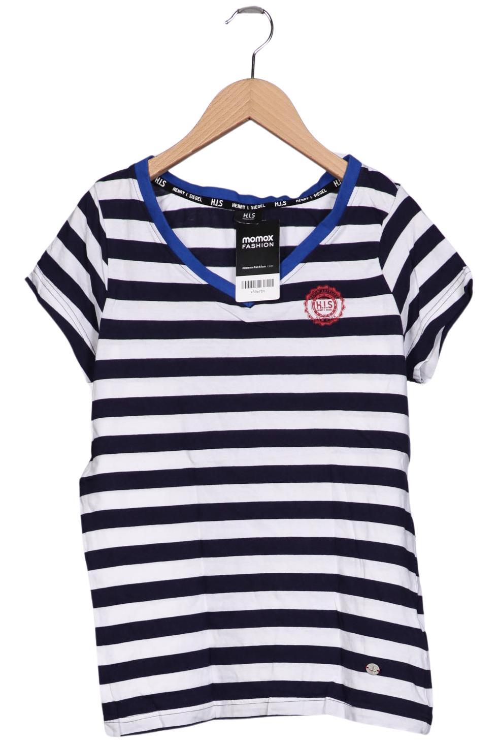 

H.i.s Damen T-Shirt, marineblau, Gr. 36