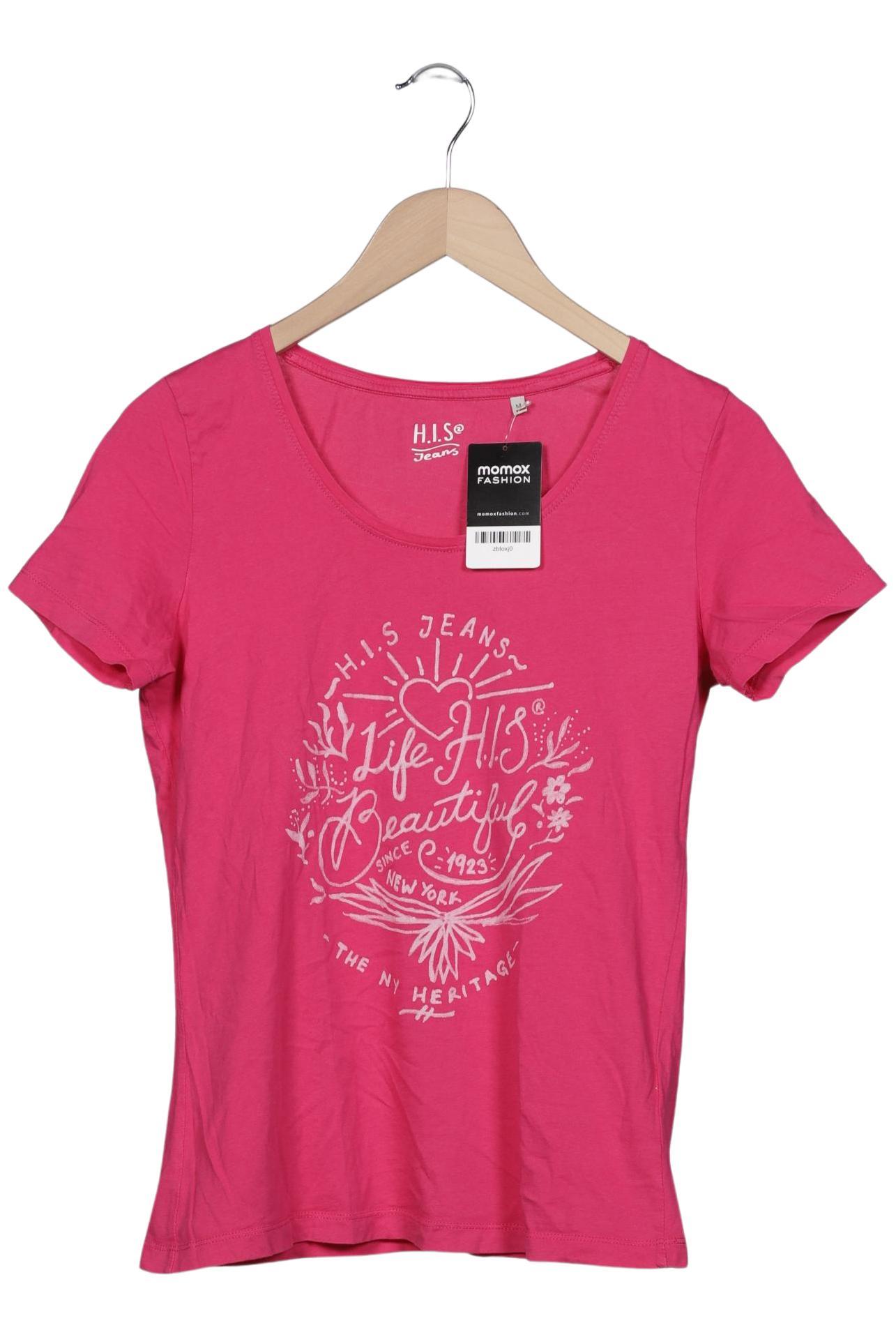 

H.i.s Damen T-Shirt, pink, Gr. 38