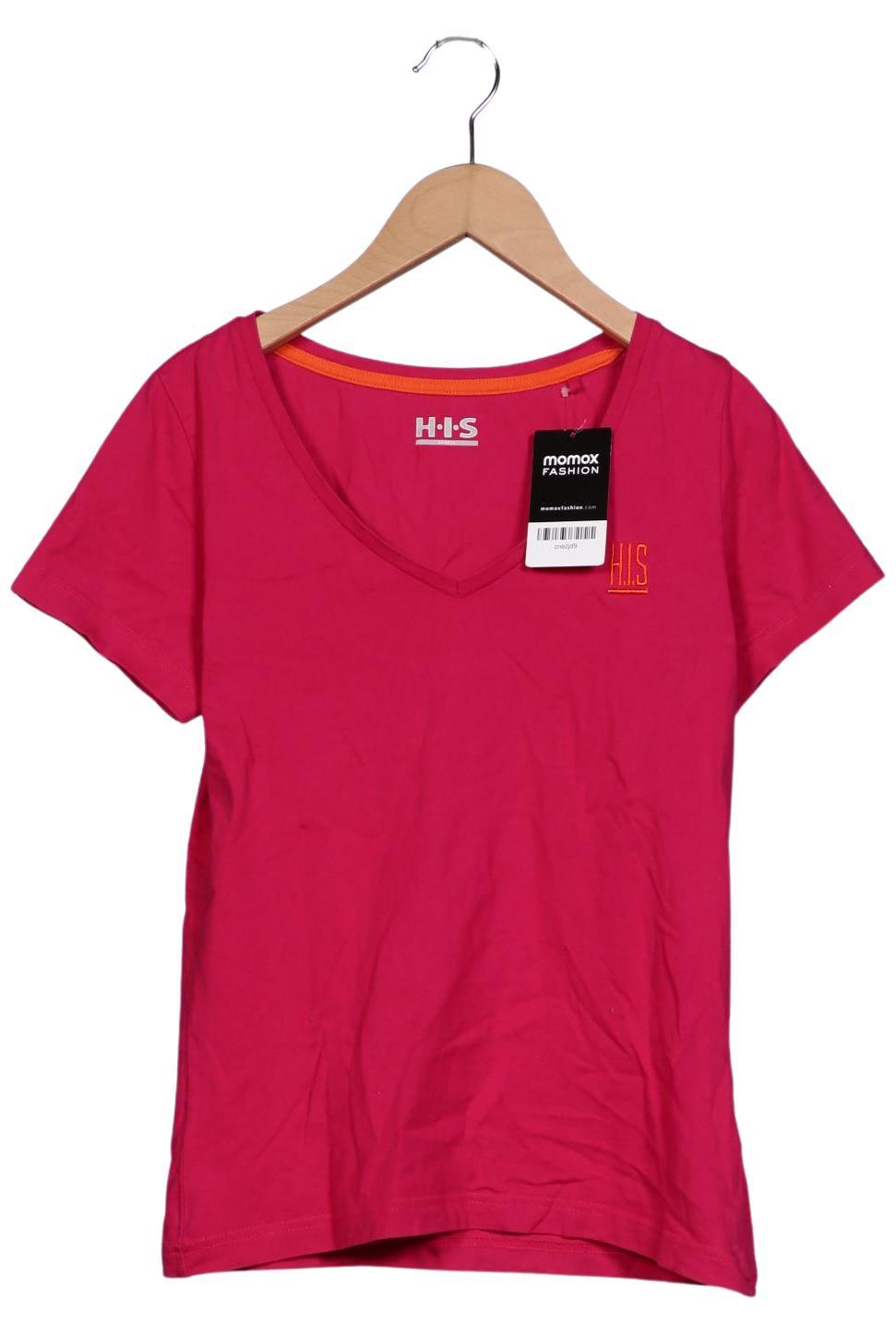 

H.i.s Damen T-Shirt, pink, Gr. 32