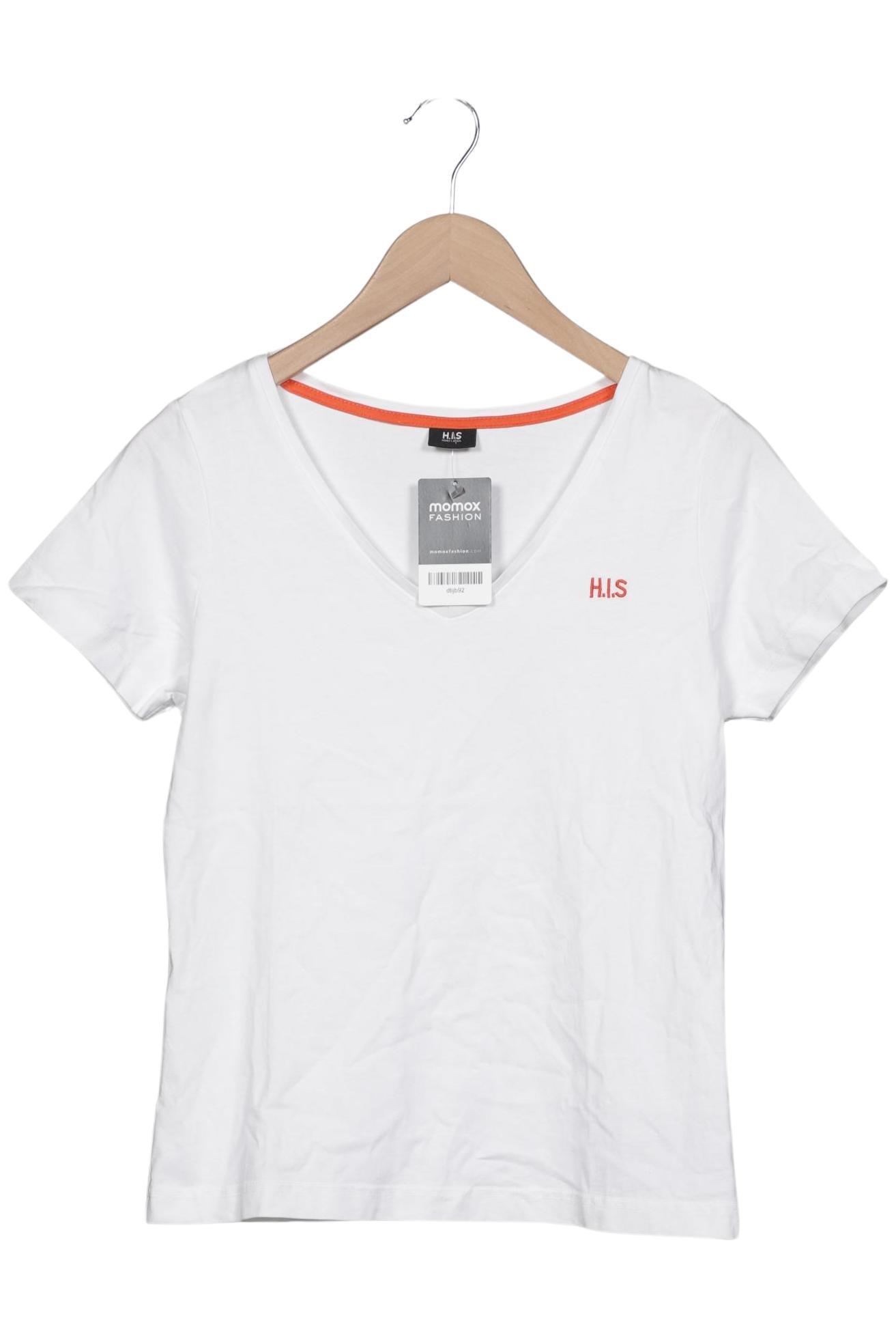 

H.i.s Damen T-Shirt, weiß, Gr. 36