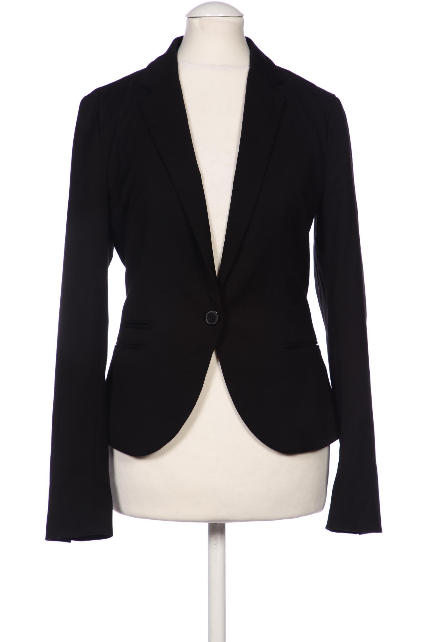 

H&M Damen Blazer, schwarz, Gr. 34