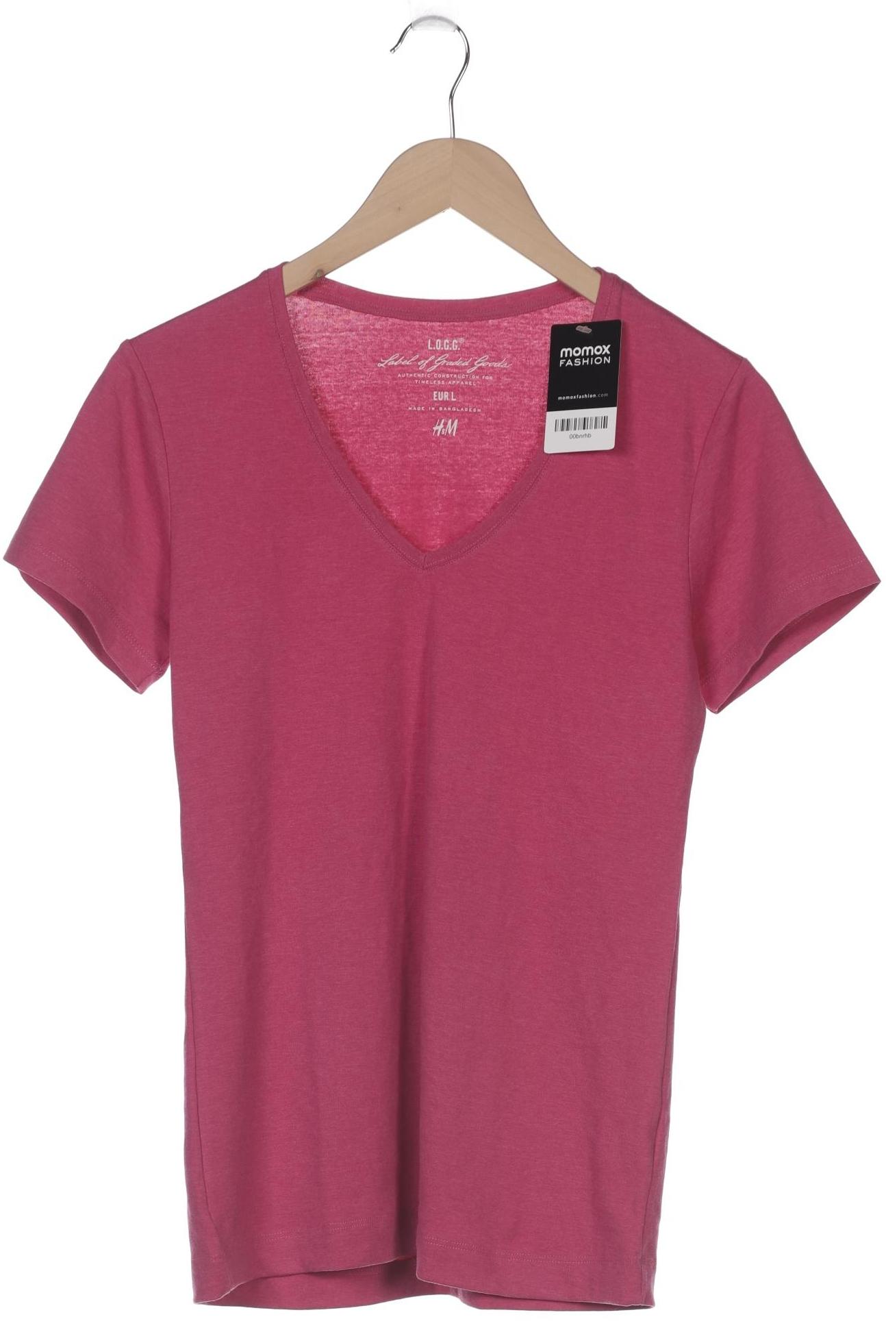 

H&M Damen T-Shirt, pink, Gr. 42
