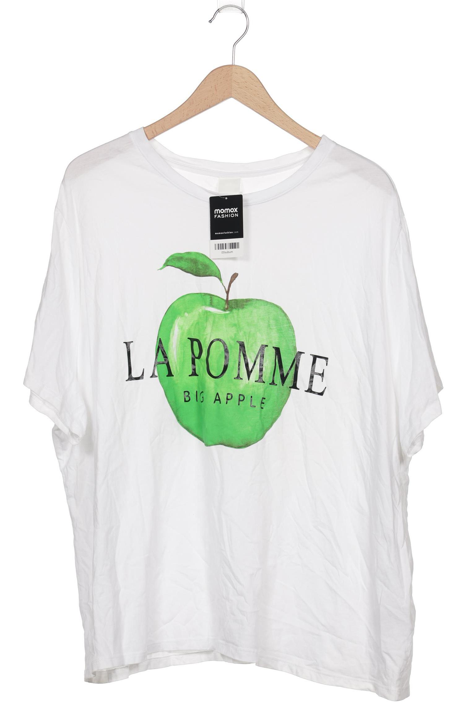 

H&M Damen T-Shirt, weiß, Gr. 48
