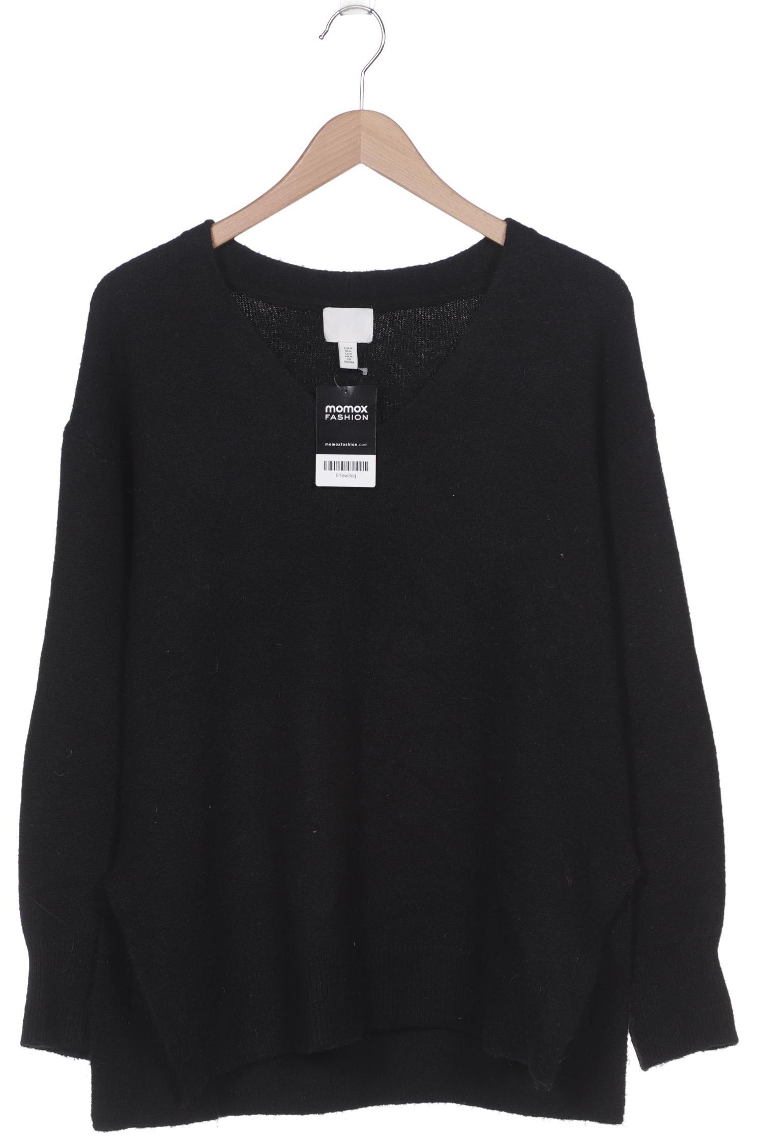 

H&M Damen Pullover, schwarz