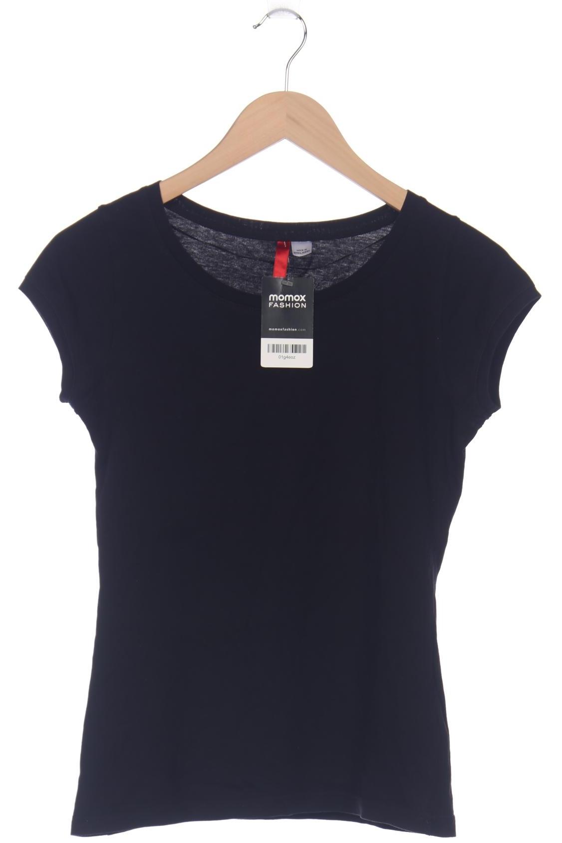 

H&M Damen T-Shirt, schwarz, Gr. 38