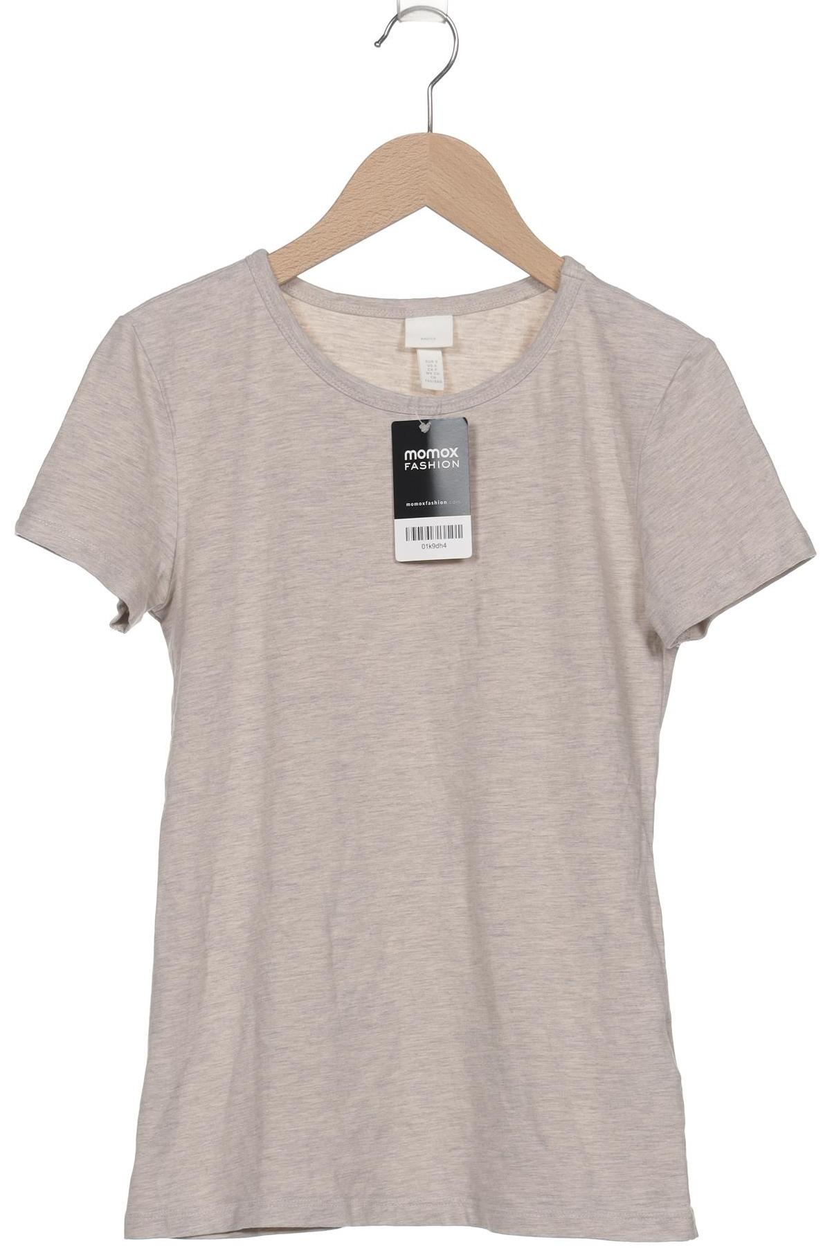

H&M Damen T-Shirt, beige, Gr. 36