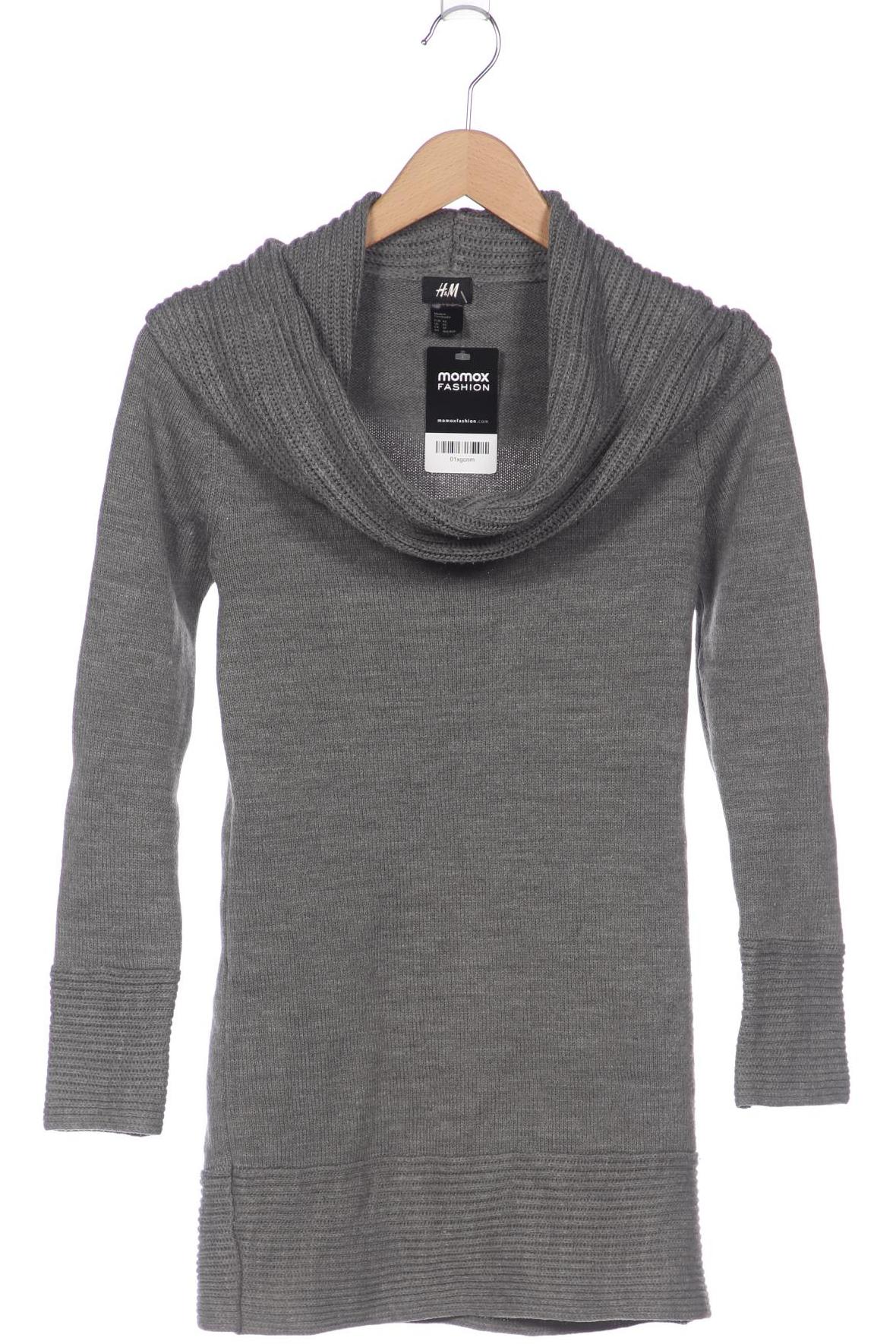 

H&M Damen Pullover, grau, Gr. 34