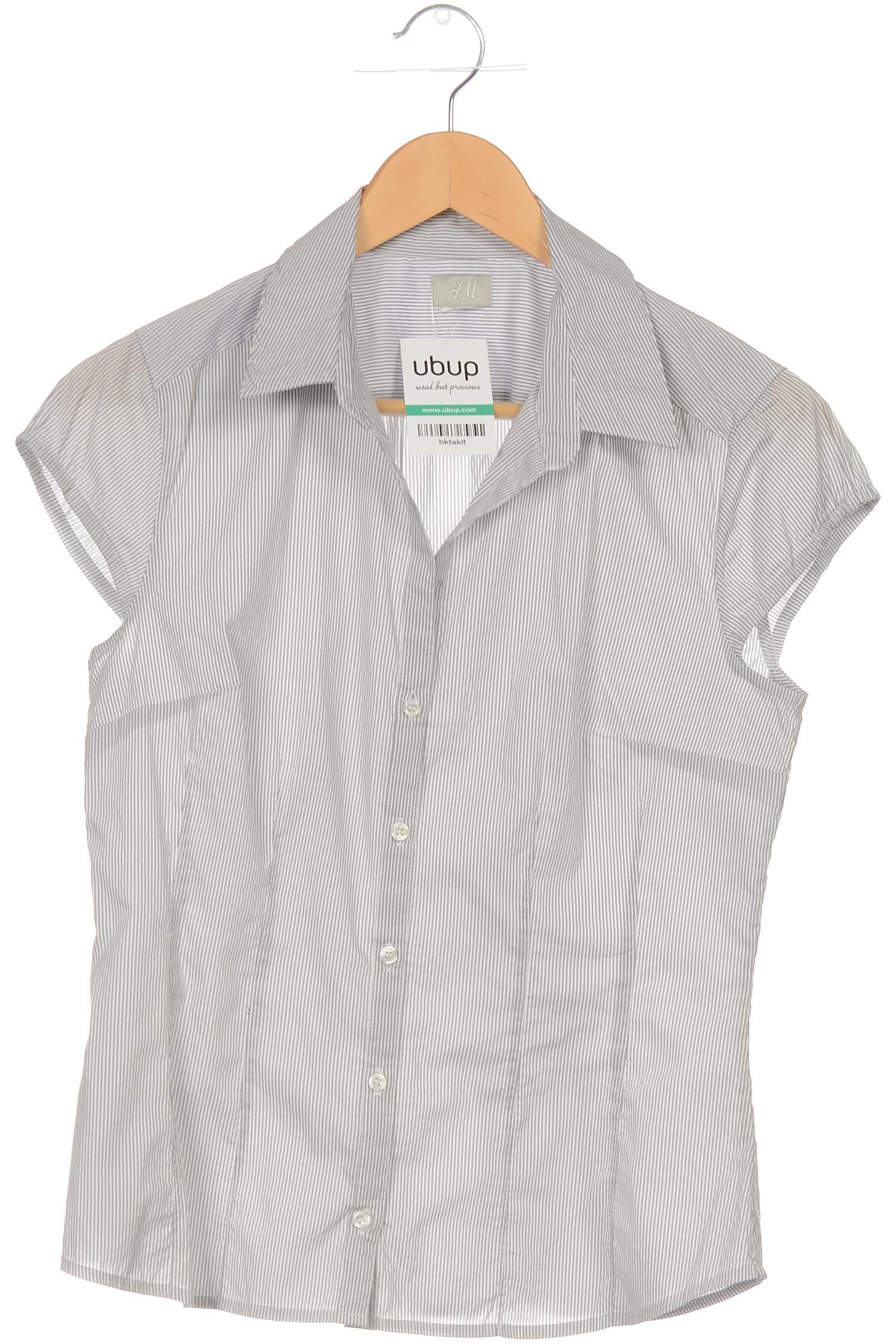 

H&M Damen Bluse, grau, Gr. 38