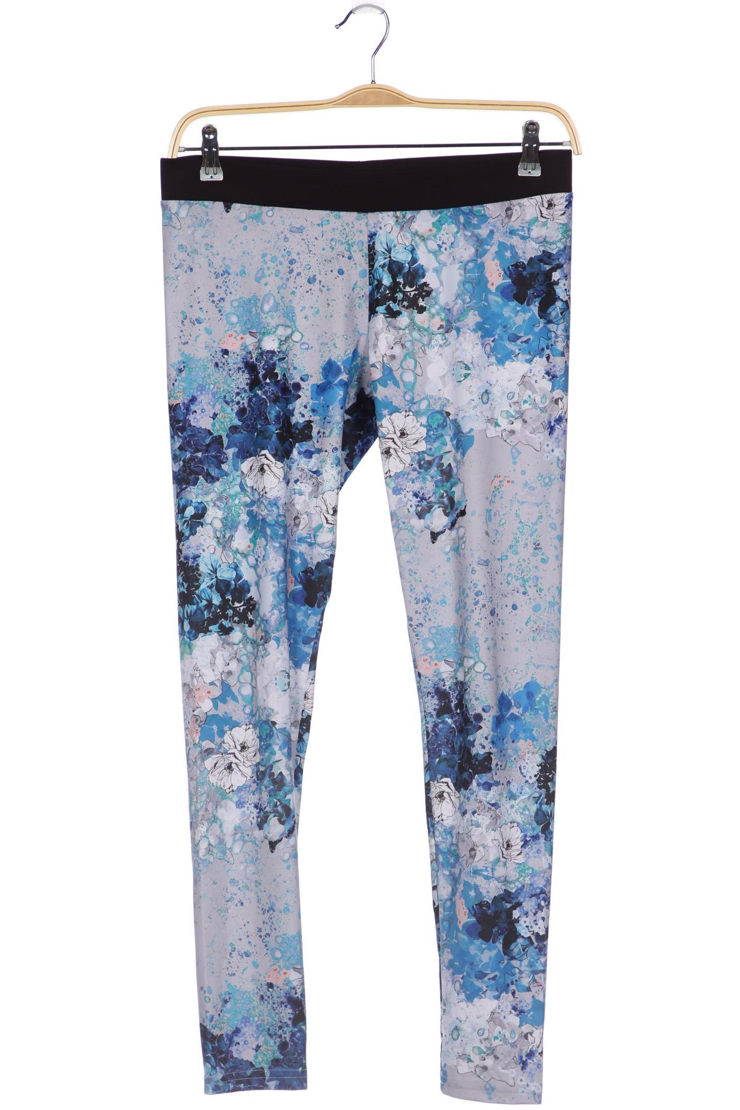 

H&M Damen Stoffhose, blau, Gr. 0